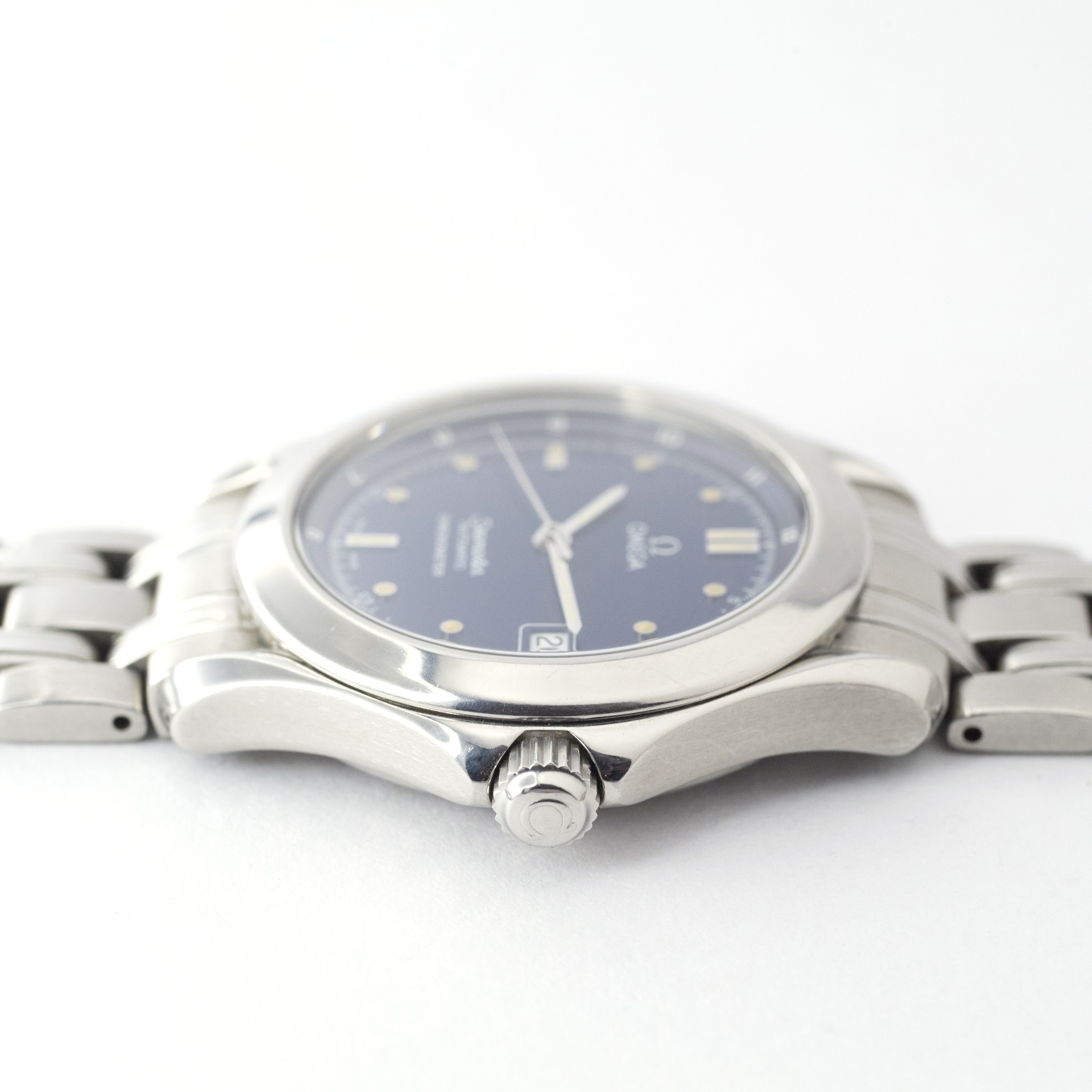 オメガシーマスター120 ダークブルー 1986~88年製