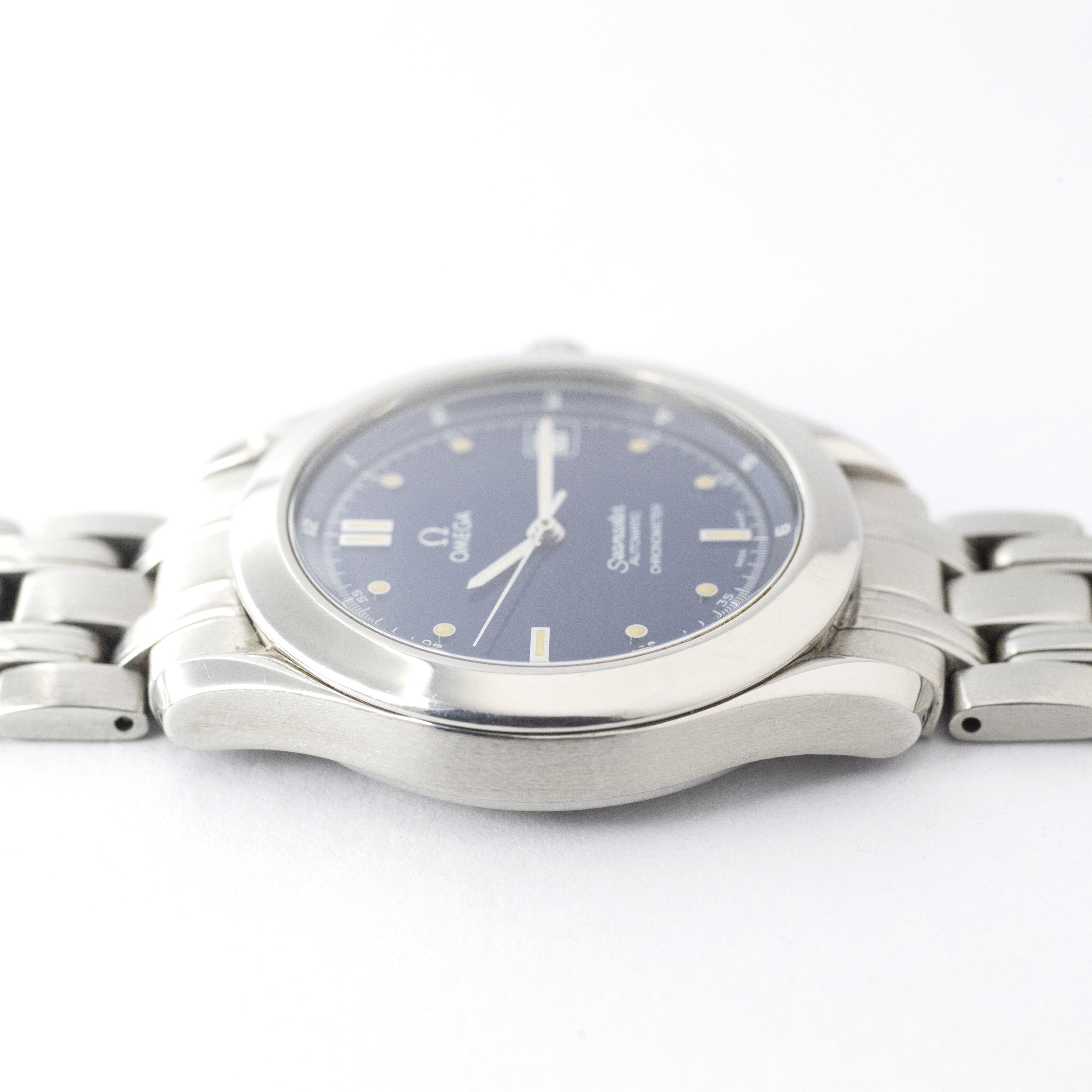 オメガシーマスター120 ダークブルー 1986~88年製