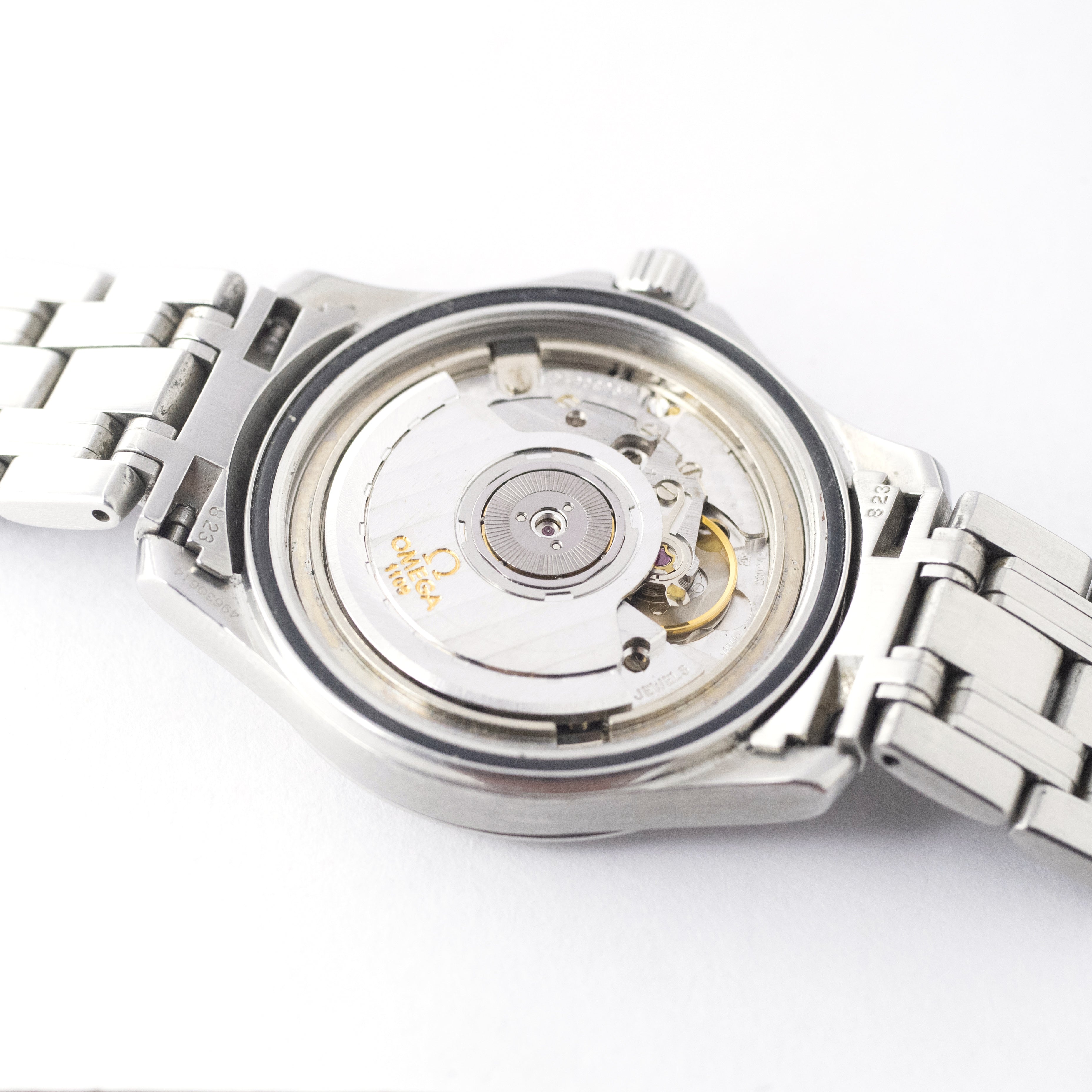 オメガシーマスター120 ダークブルー 1986~88年製