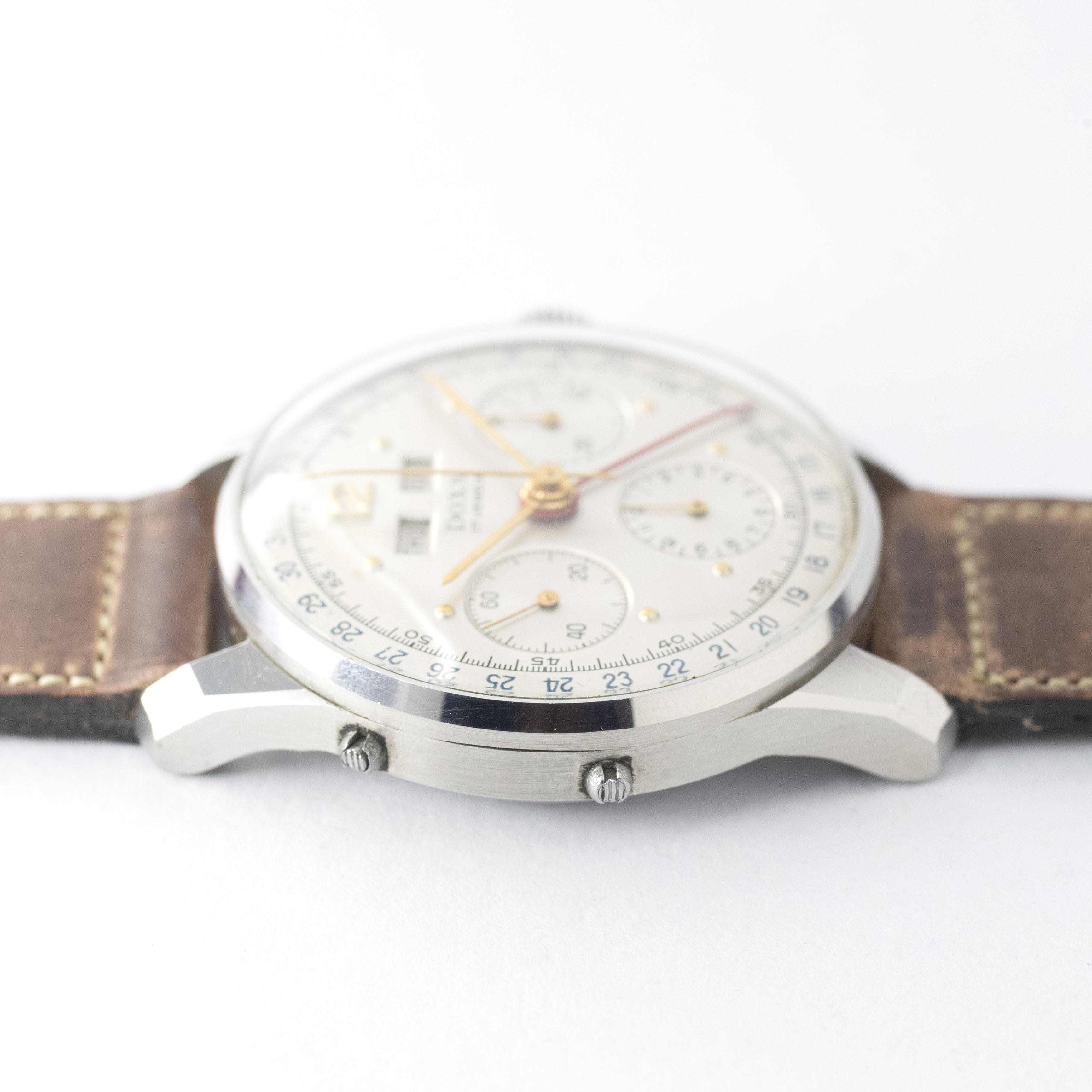 DOXA トリプルカレンダークロノグラフ バルジュー72C 1950年代製