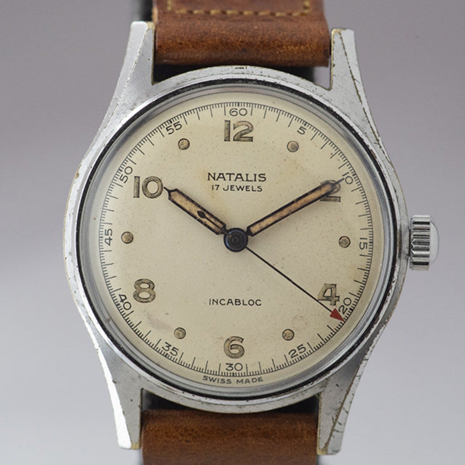 ナタリス 手巻き ラウンド 1940年代