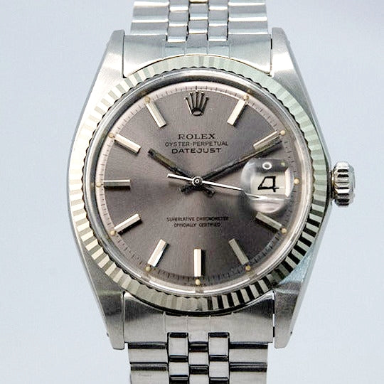 ロレックス デイトジャスト パープルダイヤル Ref.1601 1968年製