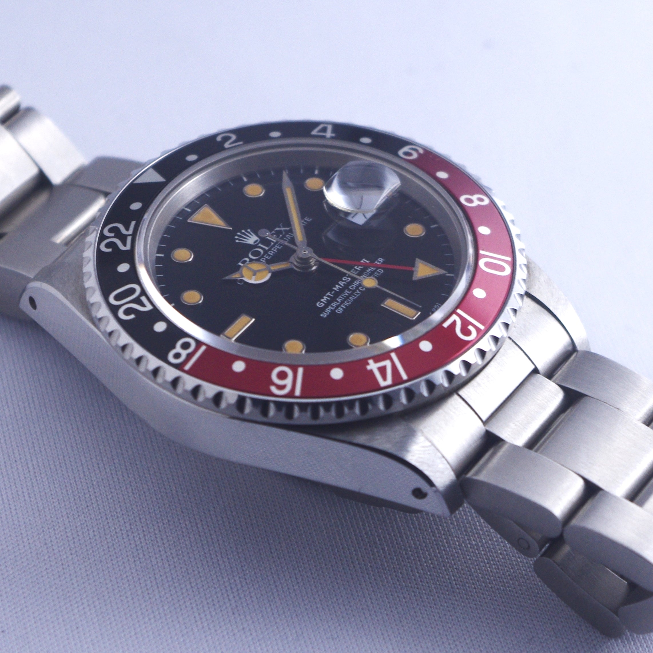 ロレックスGMTマスターⅡ16760 FAT LADY 1986年製(昭和61年製)