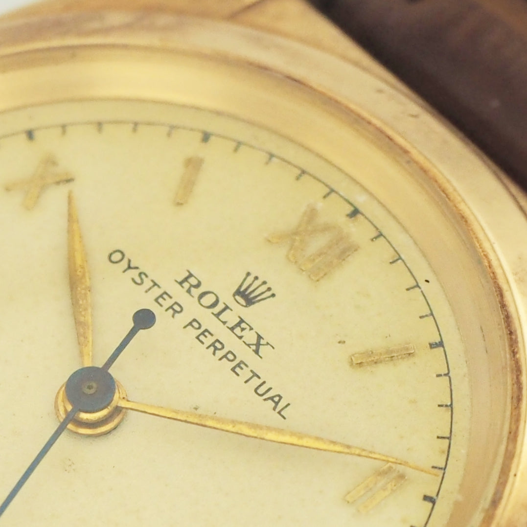 ロレックスバブルバック14KPG 1940年代