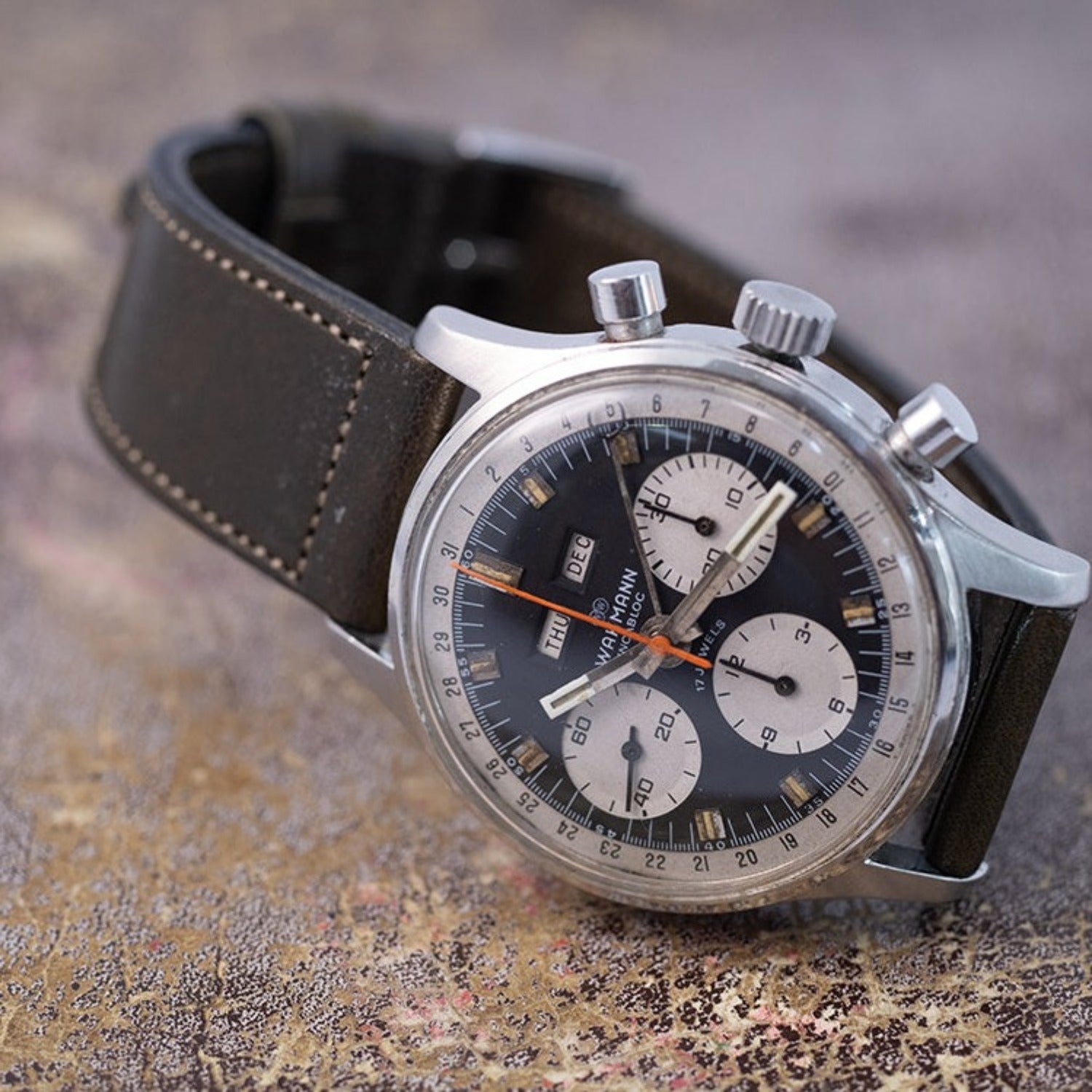 ワックマン トリプルカレンダー クロノグラフ 1960年代