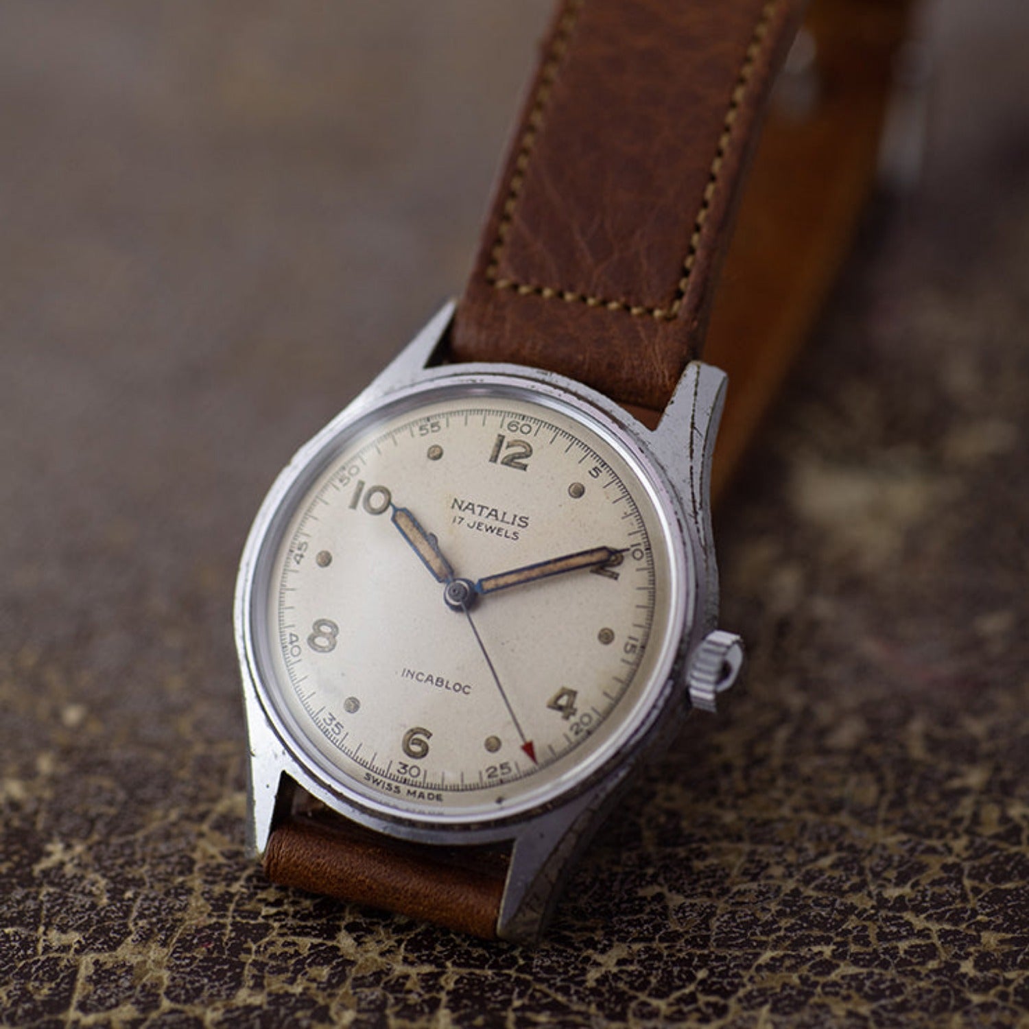 ナタリス 手巻き ラウンド 1940年代