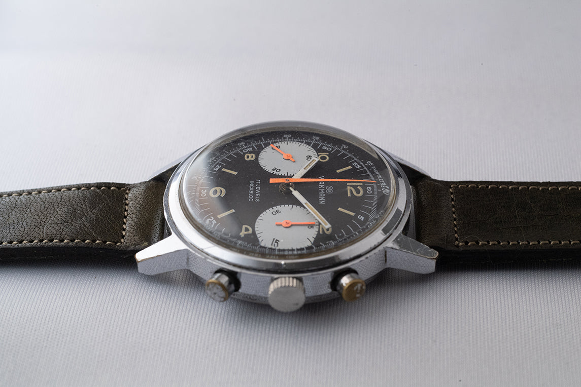 ワックマン 手巻き クロノグラフ 1970年代