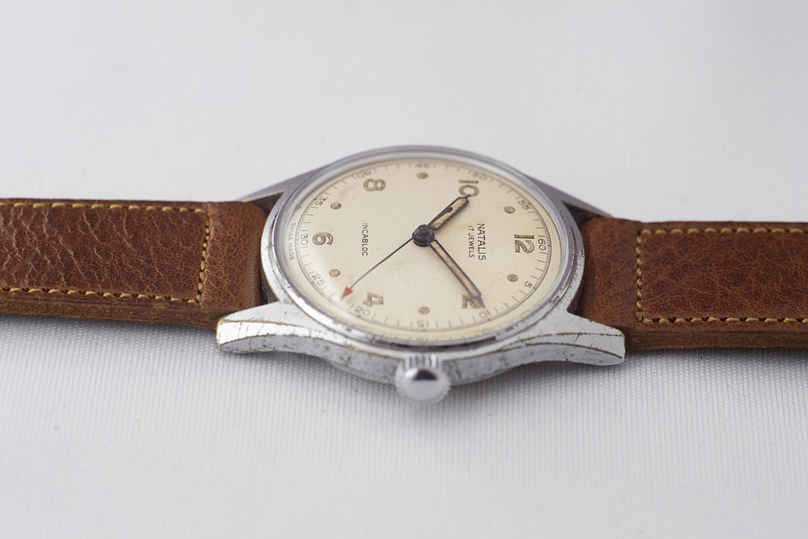 ナタリス 手巻き ラウンド 1940年代