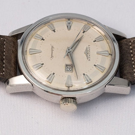 ロンジン プレコンクエスト Cal.19ASD ラウンド 1950年代