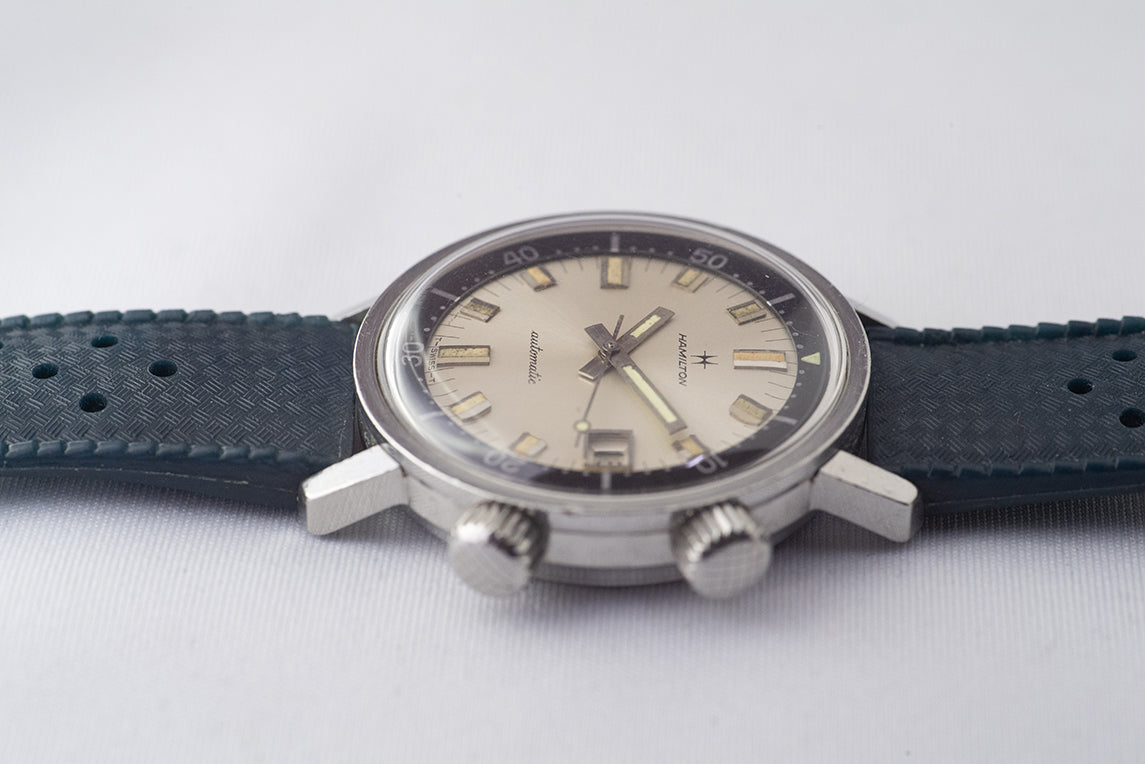 ハミルトンアクアデイトスーパーコンプレッサーケース 1960年代