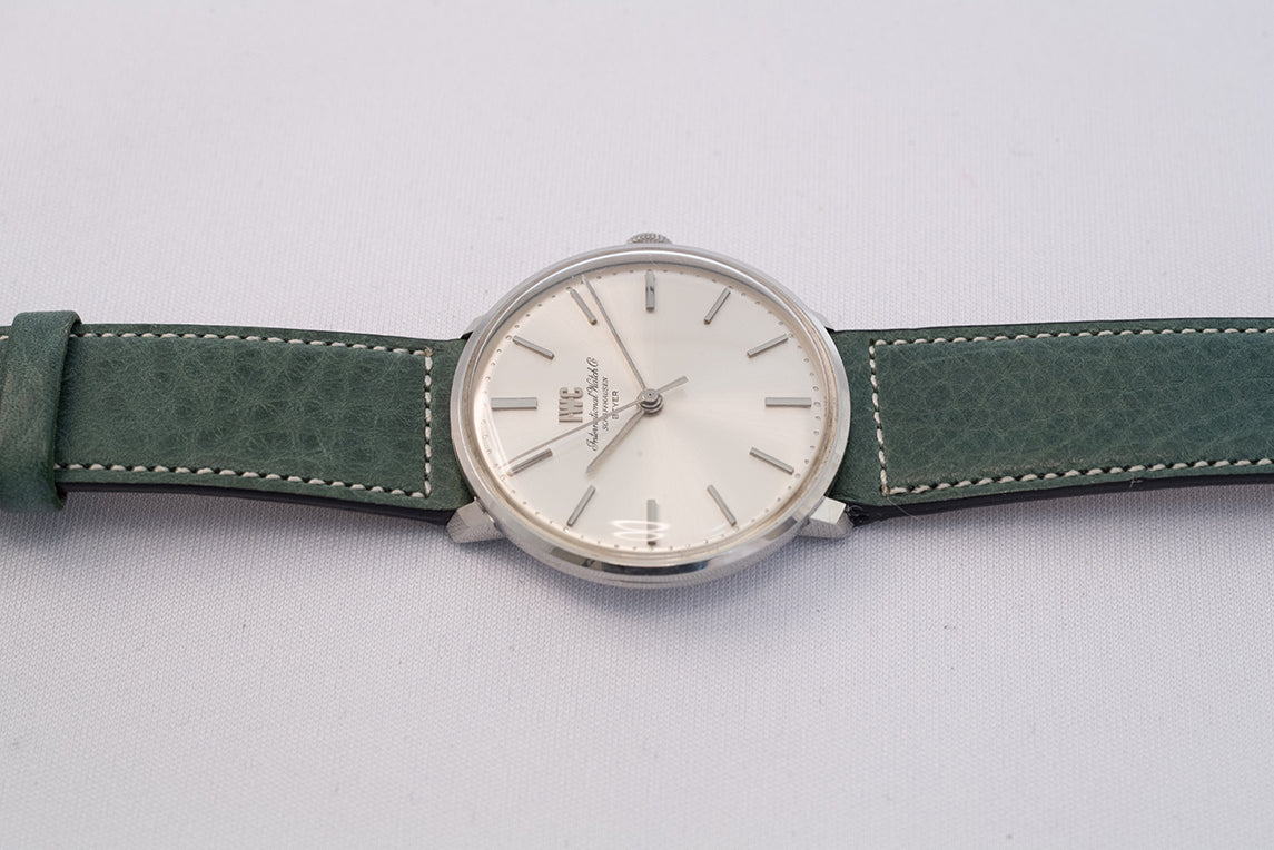 IWC 手巻き ベイヤーダブルネーム ラウンド 1969年製