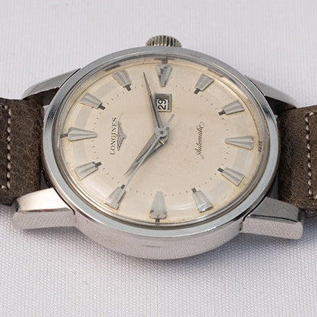 ロンジン プレコンクエスト Cal.19ASD ラウンド 1950年代