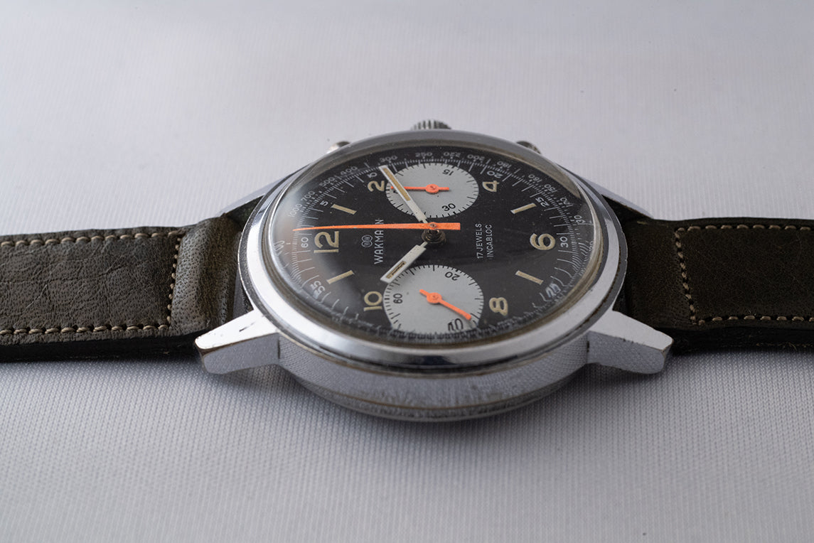 ワックマン 手巻き クロノグラフ 1970年代