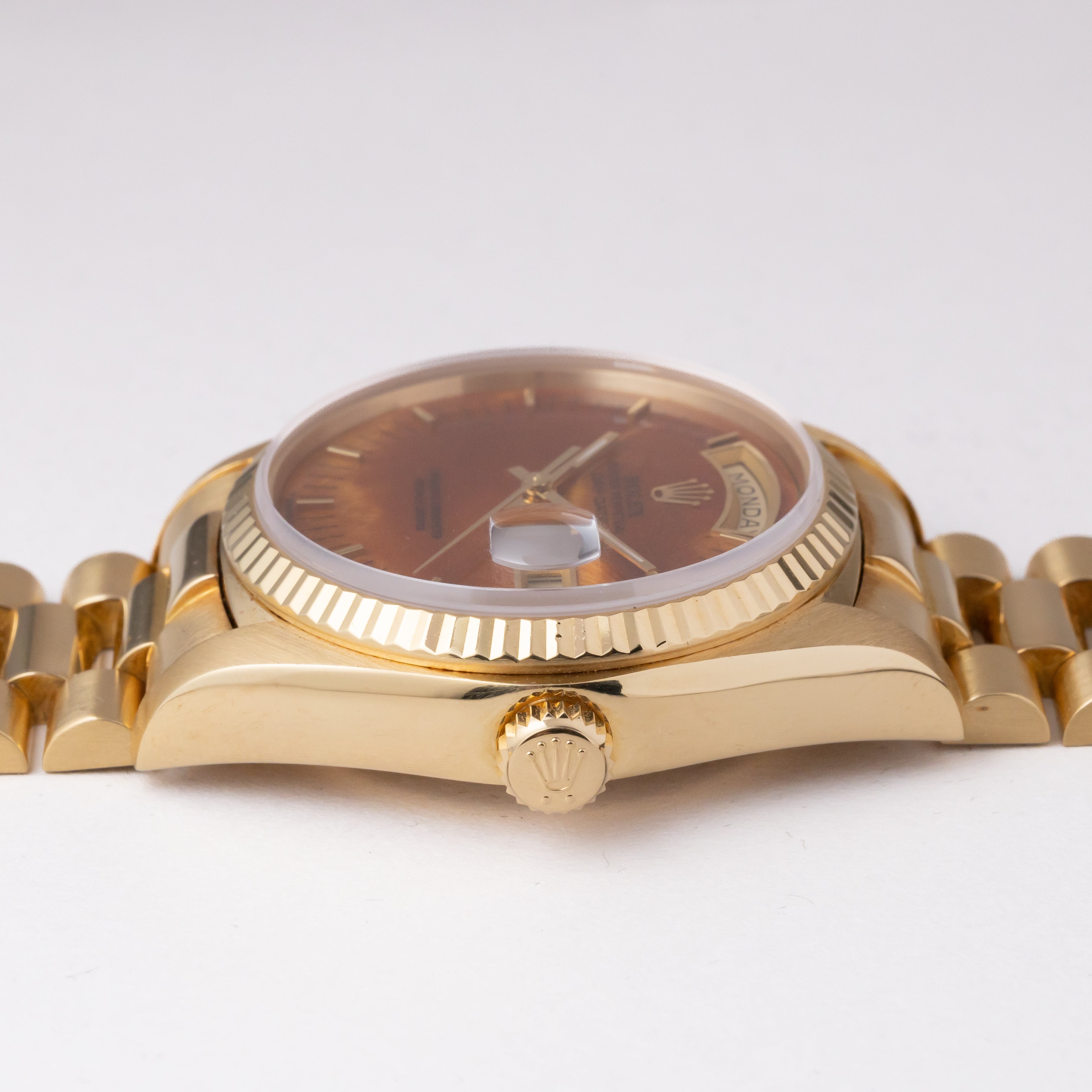 ロレックス 1978年製 デイデイト Ref.18038 マホガニーダイアル 18KYG