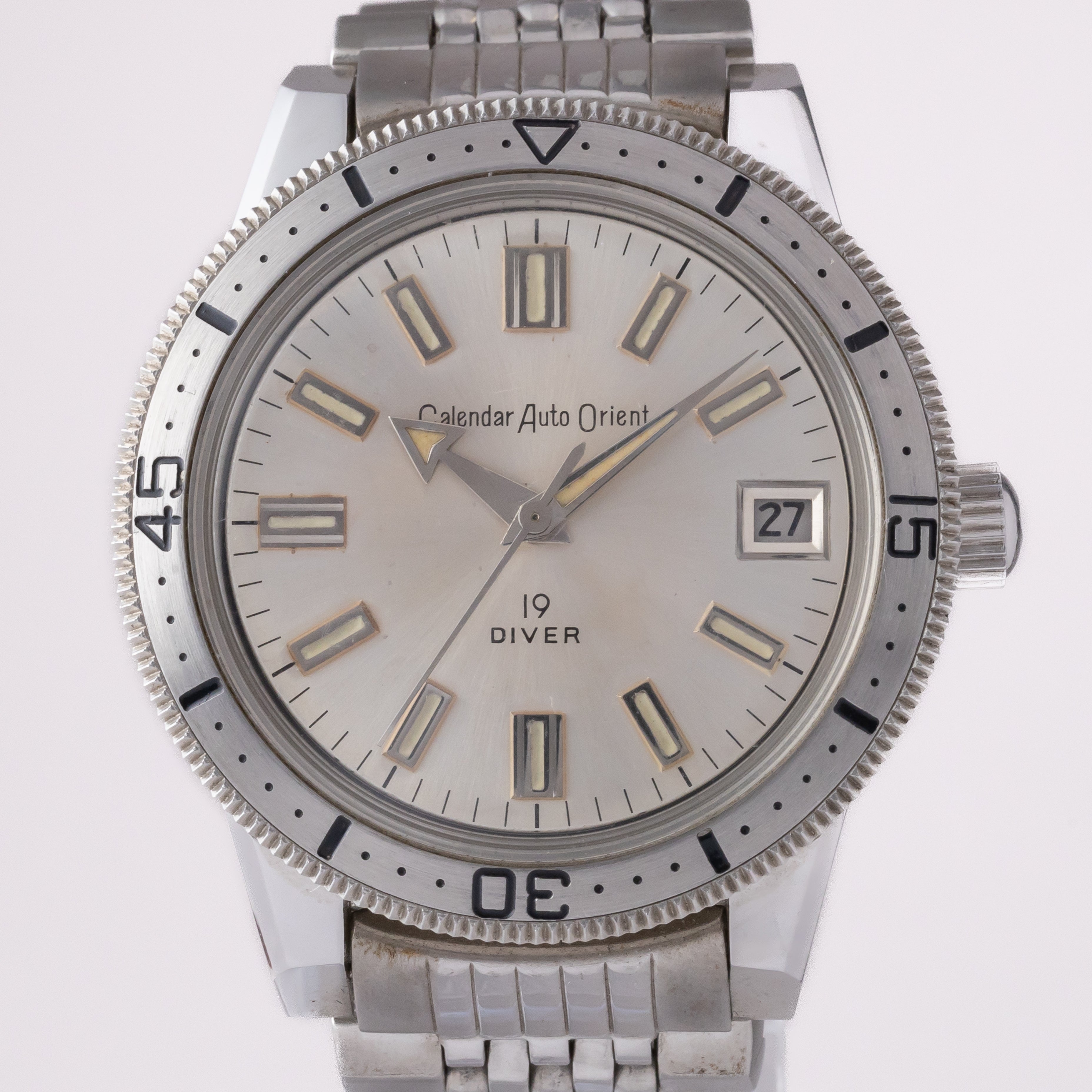 オリエント ダイバー 1960年製 N.O.S 箱付き 純正ステンレスブレス