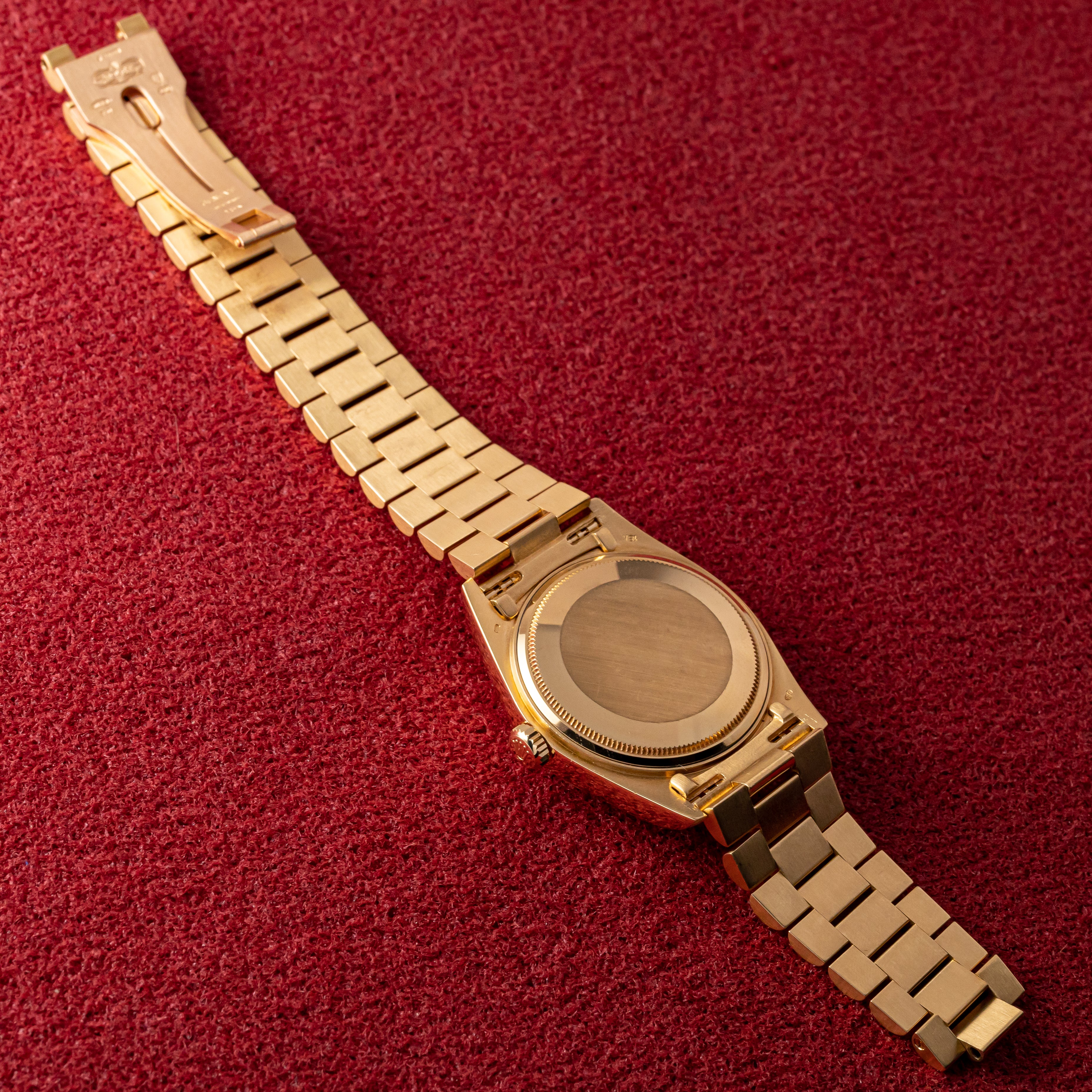 ロレックス 1978年製 デイデイト Ref.18038 マホガニーダイアル 18KYG