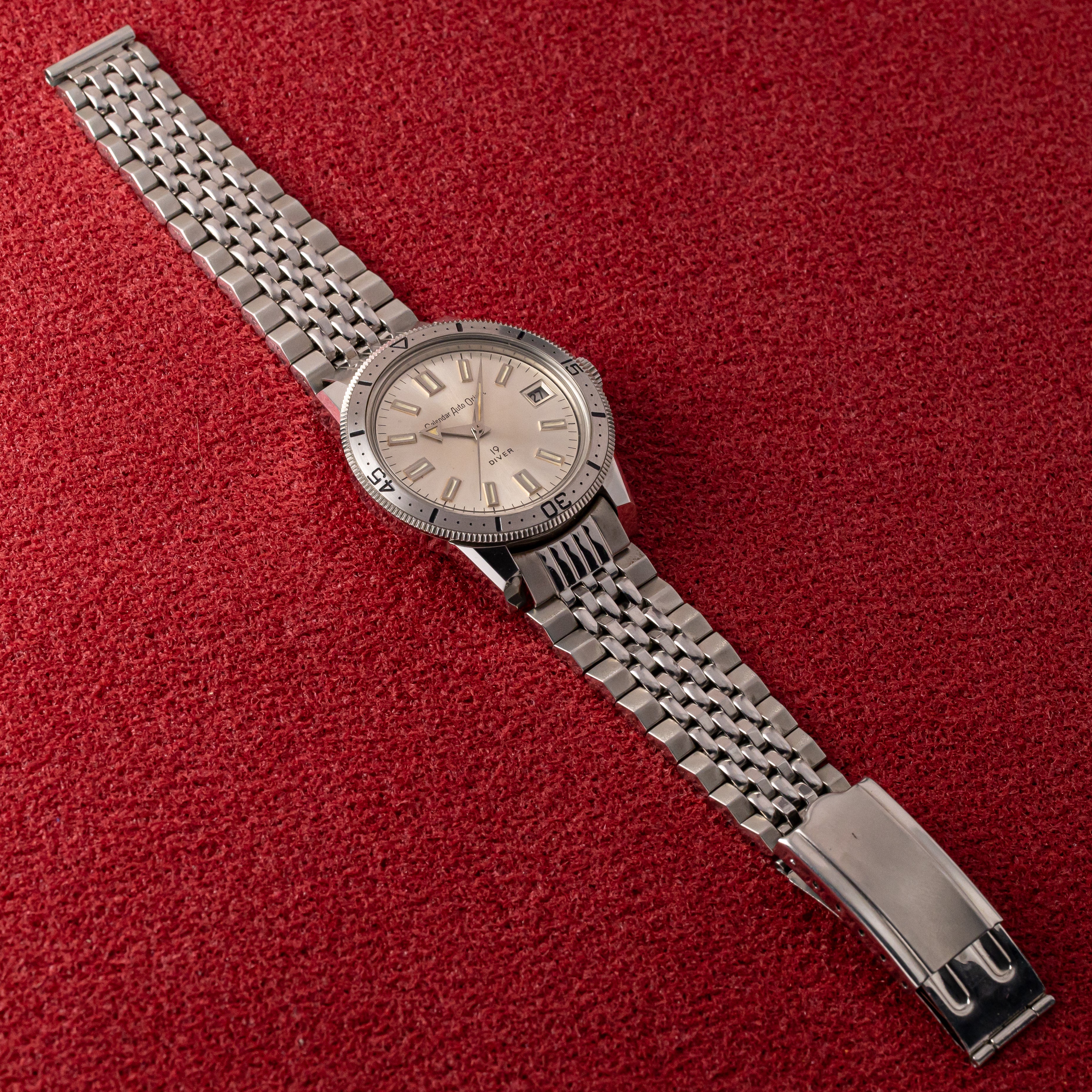 オリエント ダイバー 1960年製 N.O.S 箱付き 純正ステンレスブレス