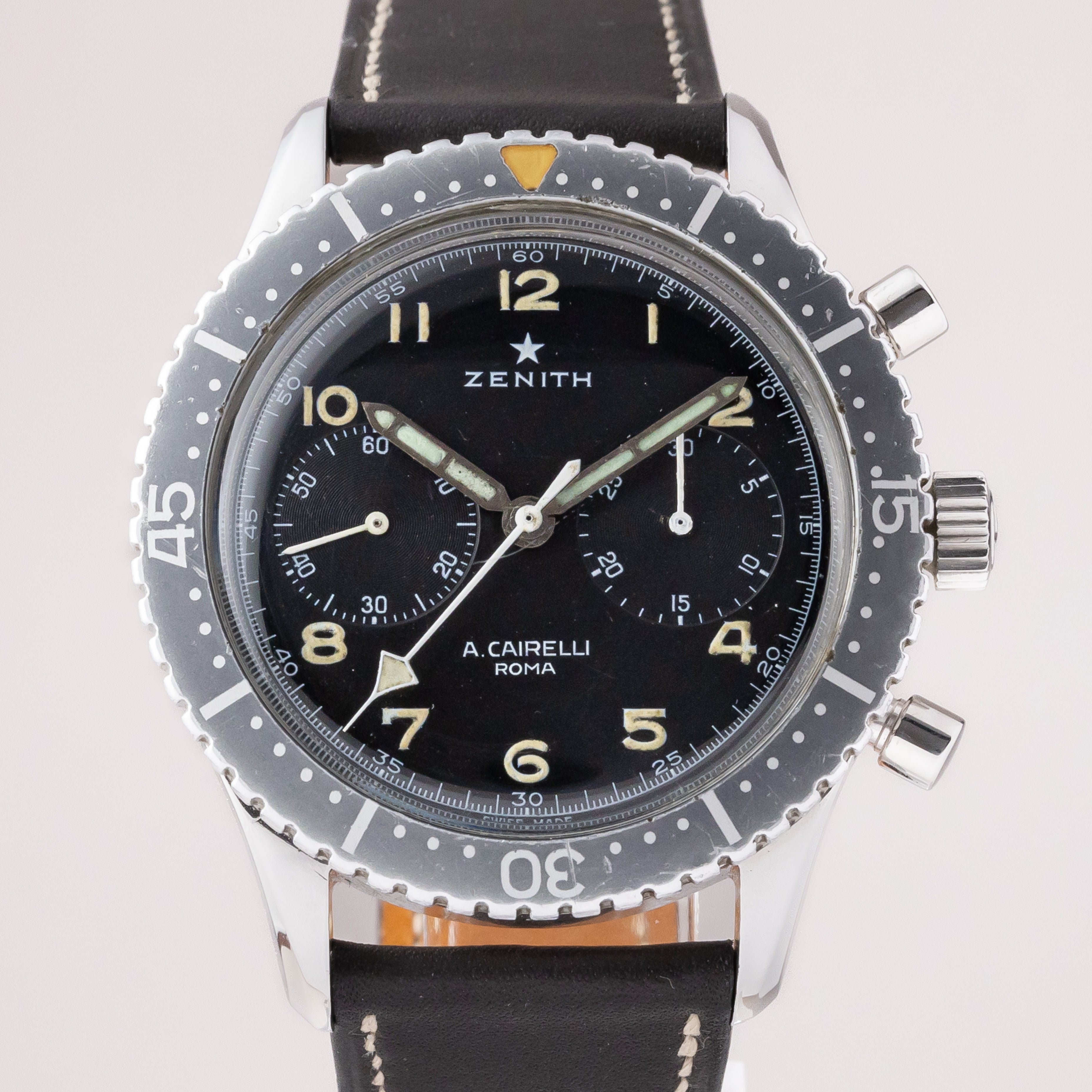 ゼニス 1960年代製 イタリア空軍 TIPO CP-2 クロノグラフ