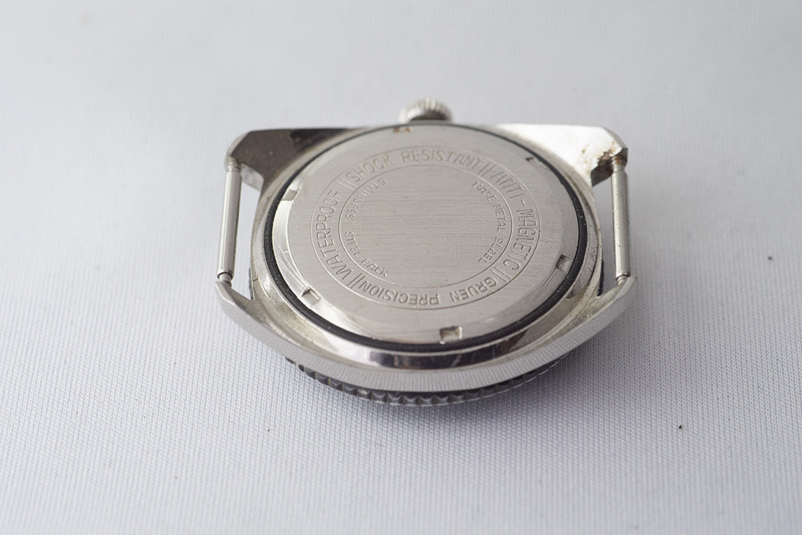 グリュエン手巻きダイバー 1960年代