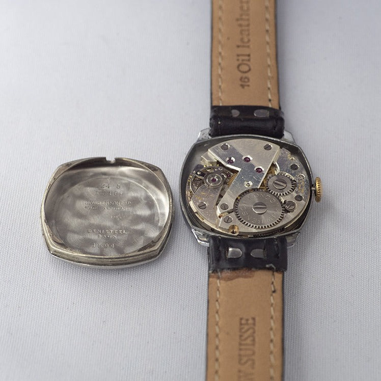 J.W.ベンソン 手巻き クッションケース 1930年代