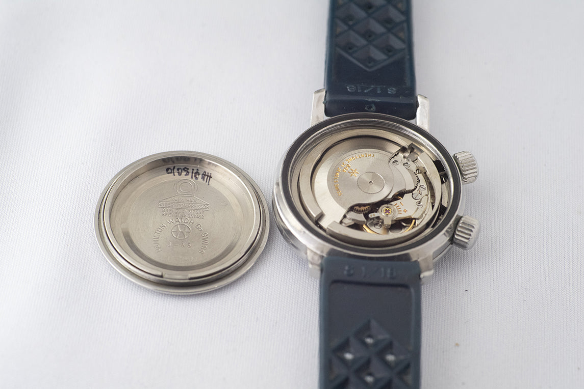 ハミルトンアクアデイトスーパーコンプレッサーケース 1960年代