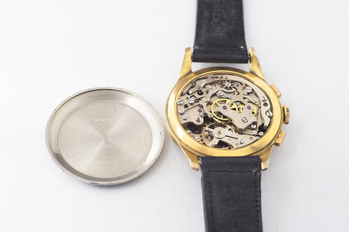 ドレッファ 手巻き クロノグラフバルジュー92 1940年代