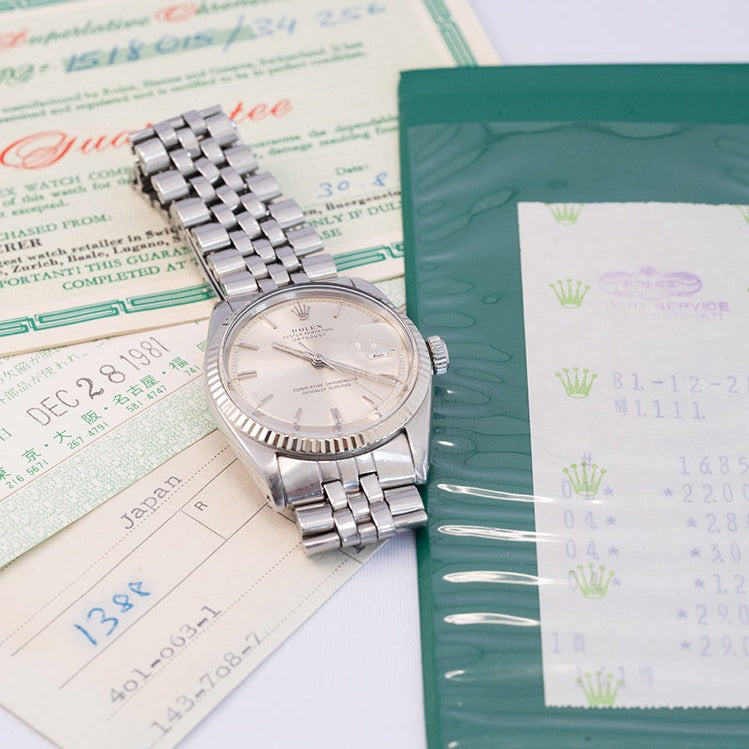 ギャラ付 ロレックス デイトジャスト Ref.1601 1967年製