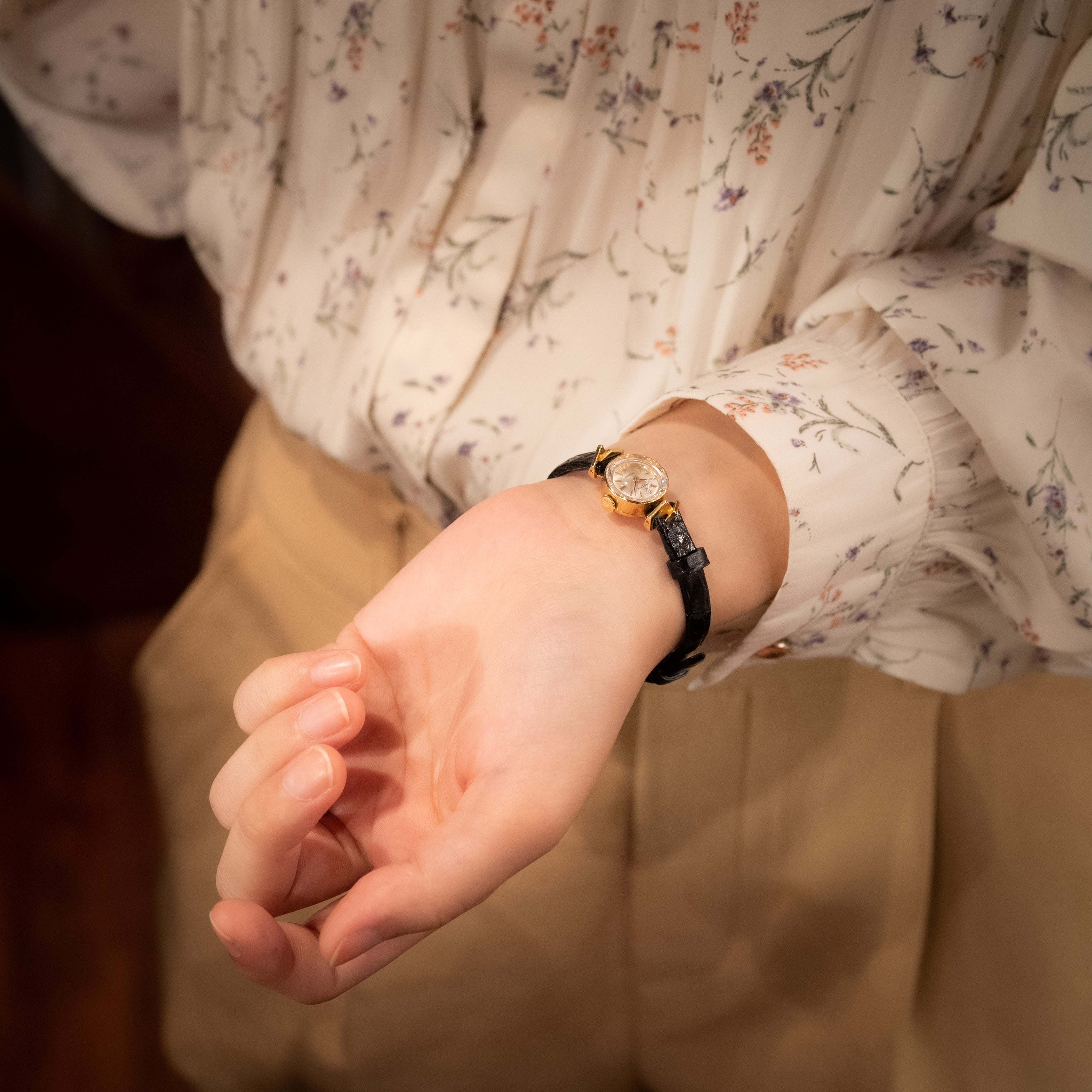 ロレックス レディース 1960年代 18KYG 手巻き