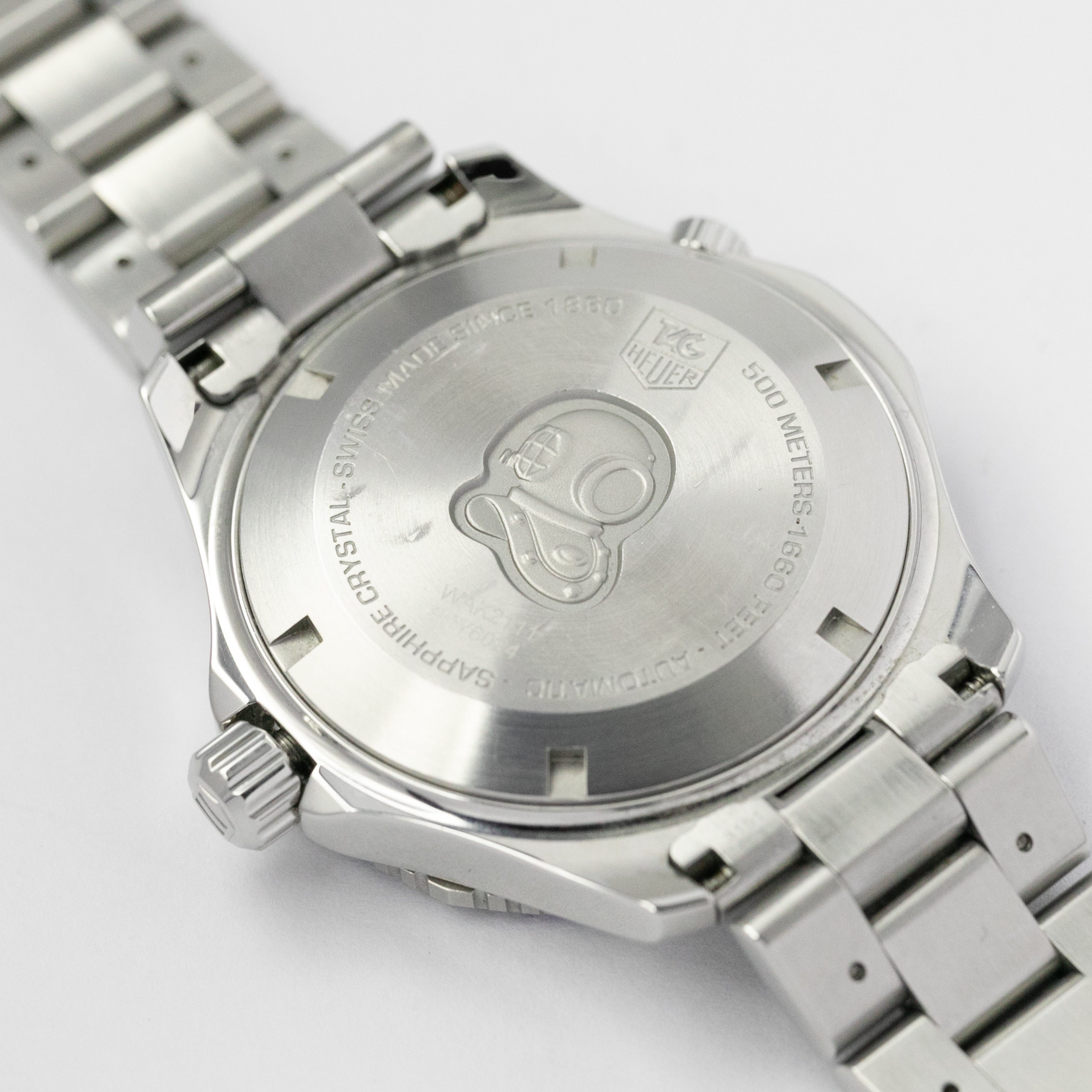 タグホイヤー アクアレーサー 自動巻き 2000年代 ブルーダイヤル