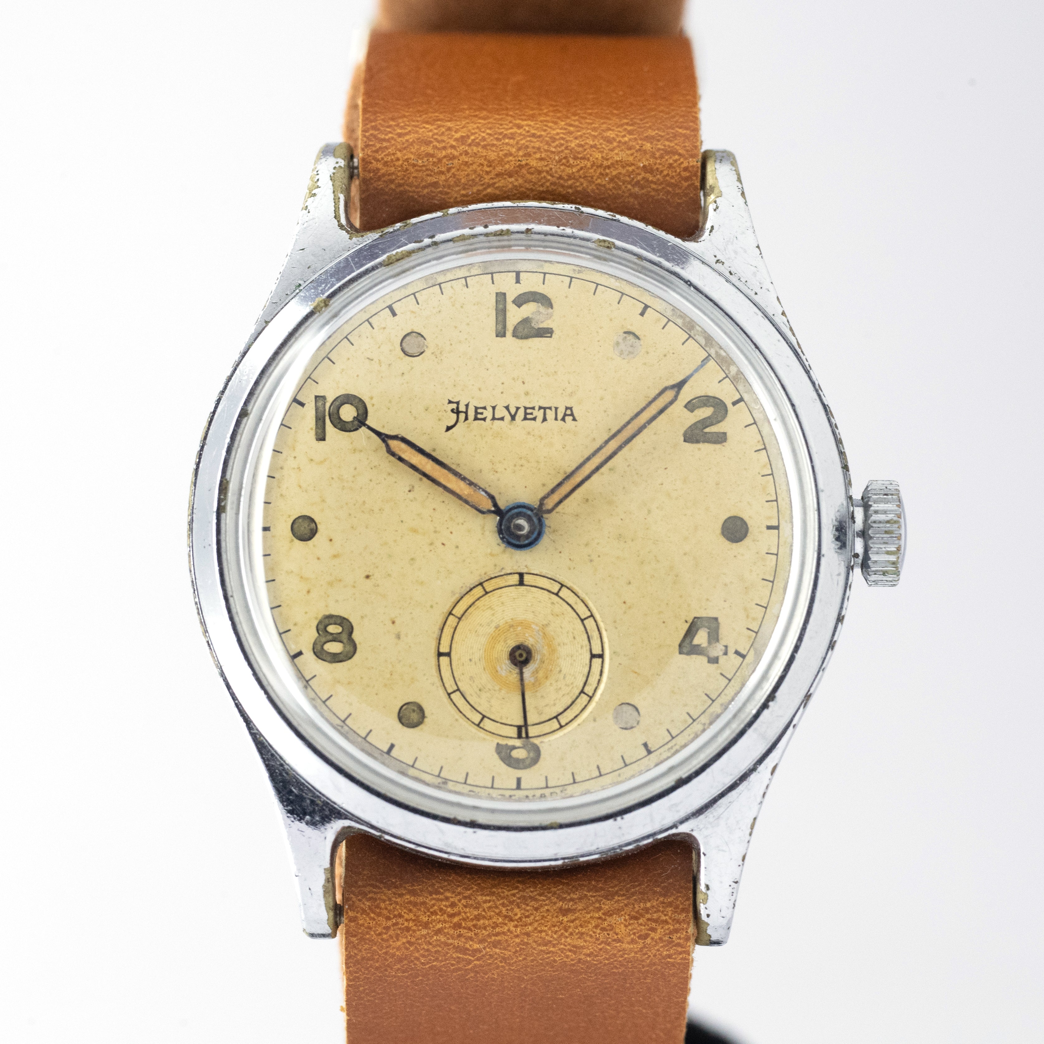 HELVETIA ドイツ陸軍用時計 1940年代 ミリタリーウオッチ