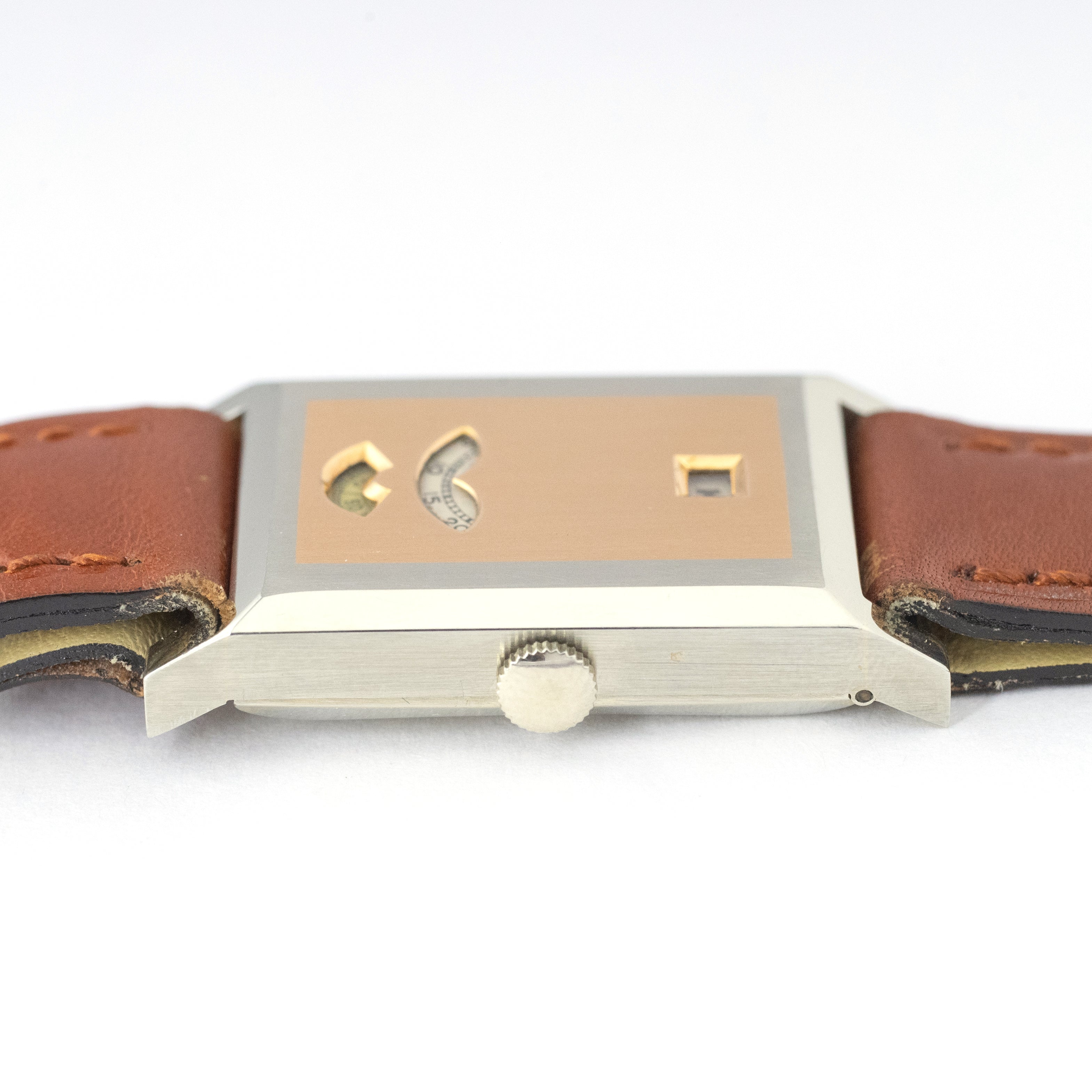 GUBELIN JUMP HOUR 18K 1920年代製