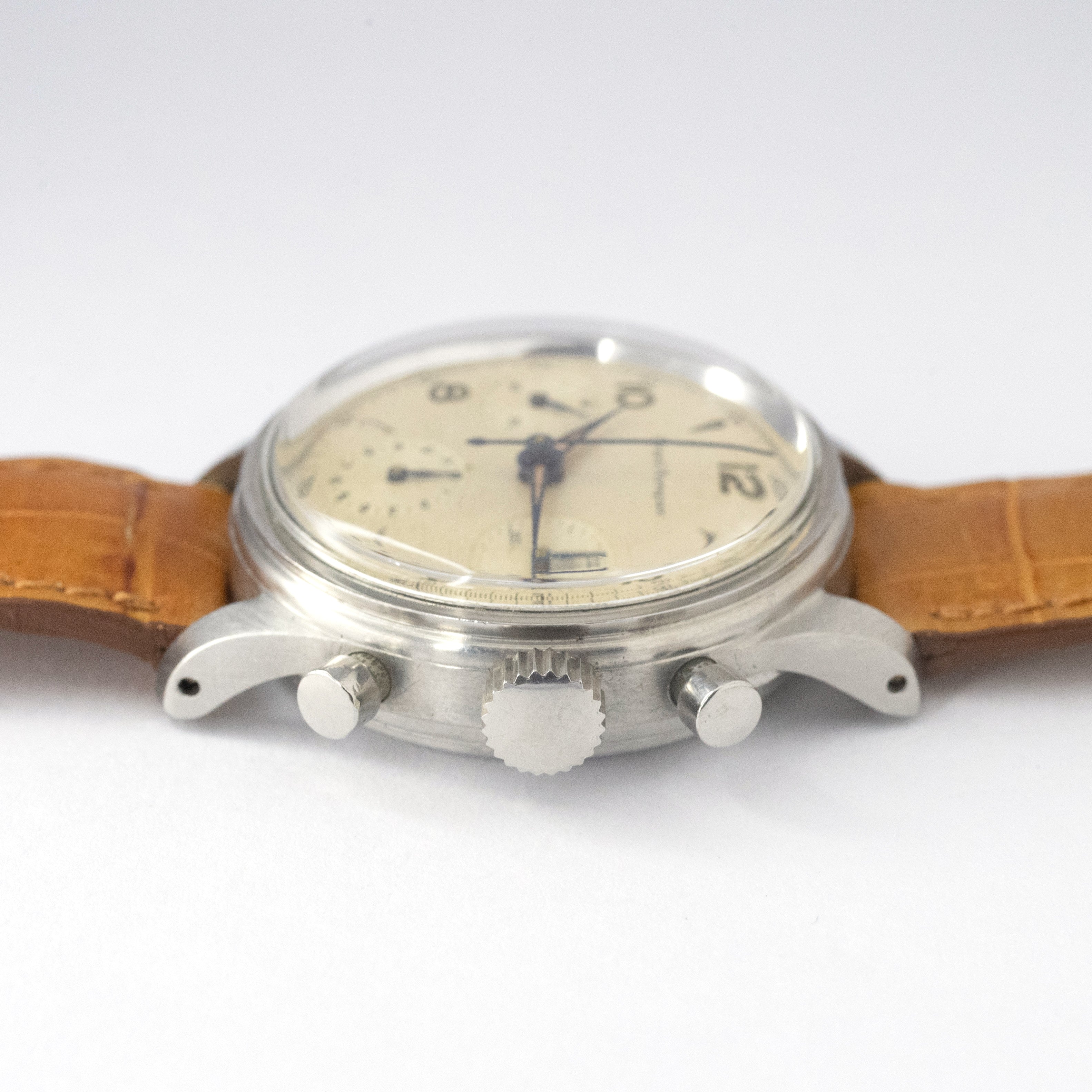 ジラールペルゴ 3レジクロノCal.バルジュー72 1950年代製