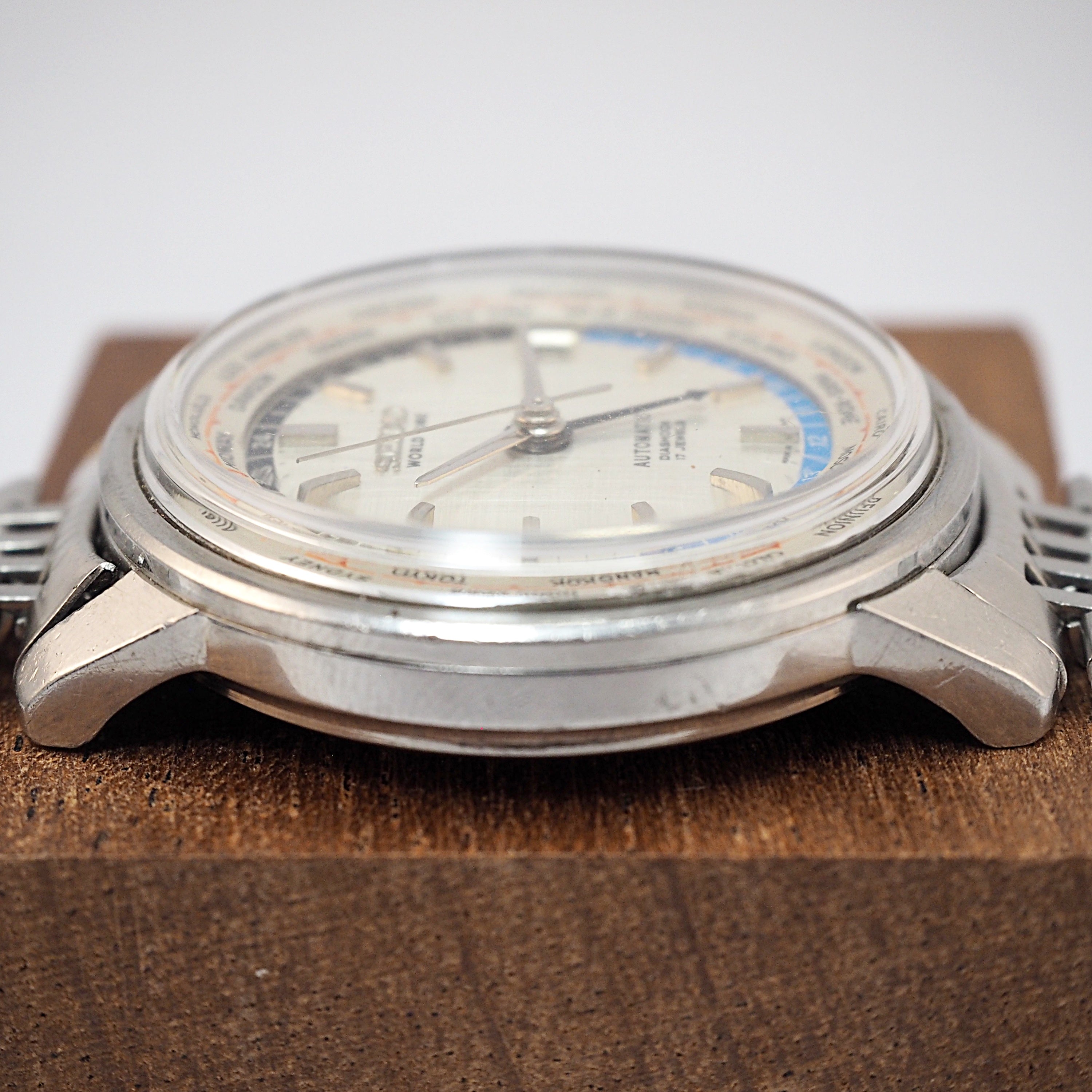 セイコー ワールドタイム1st聖火マーク 1964年製