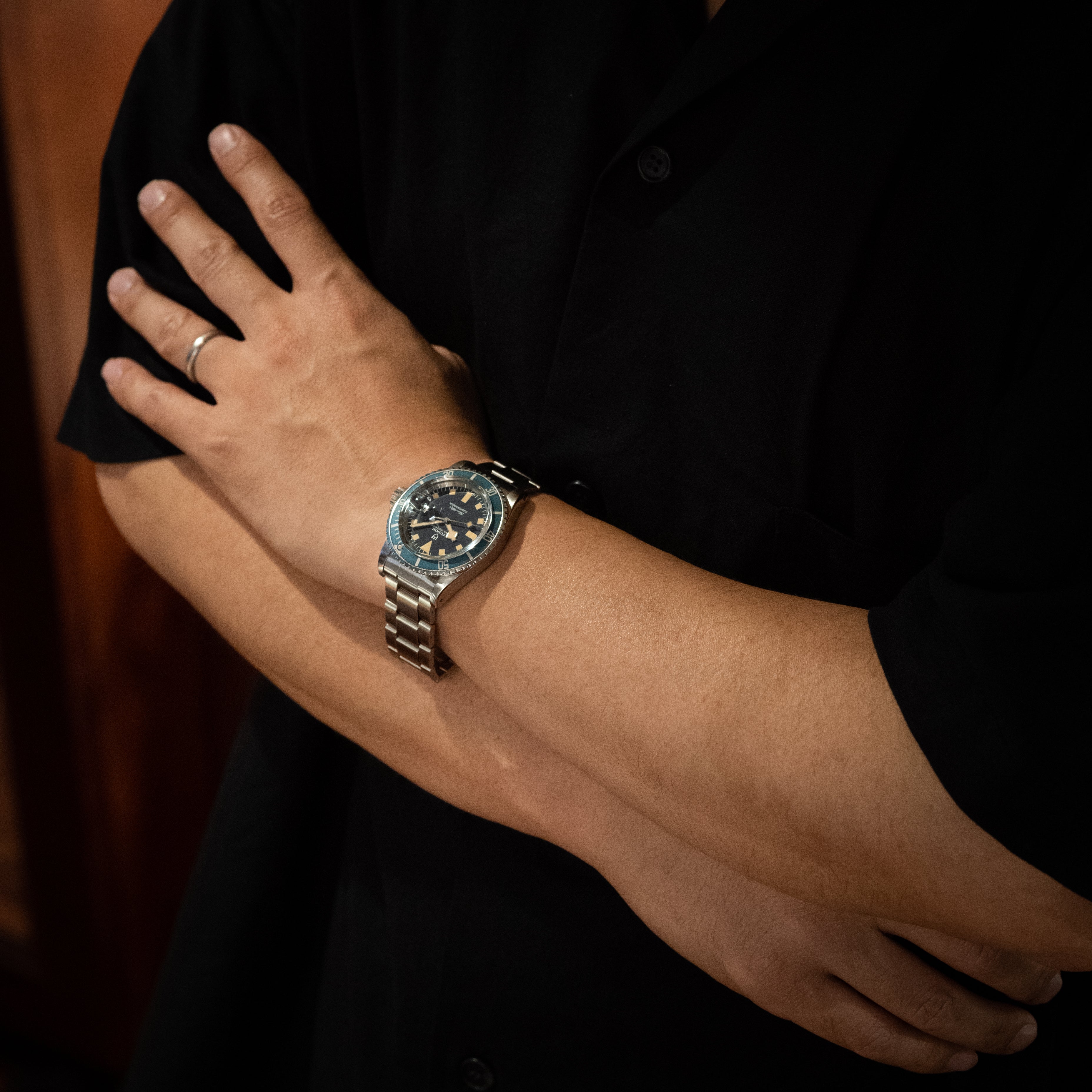 TUDOR サブマリーナー 1977年製 イカサブ スノーフレーク ブルーダイヤル