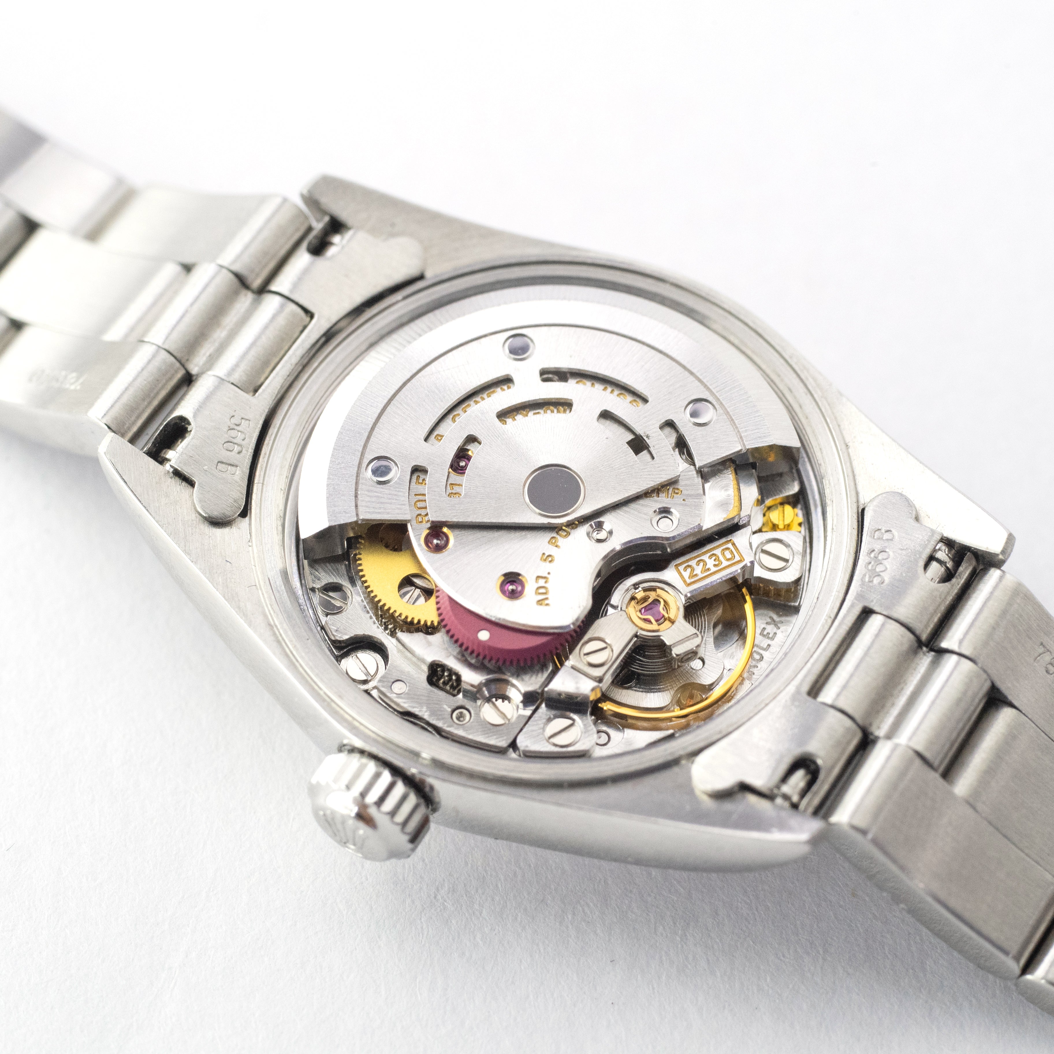 ロレックスパーペチュアル レディース Ref.76080 ブルーダイヤル 98~99年製