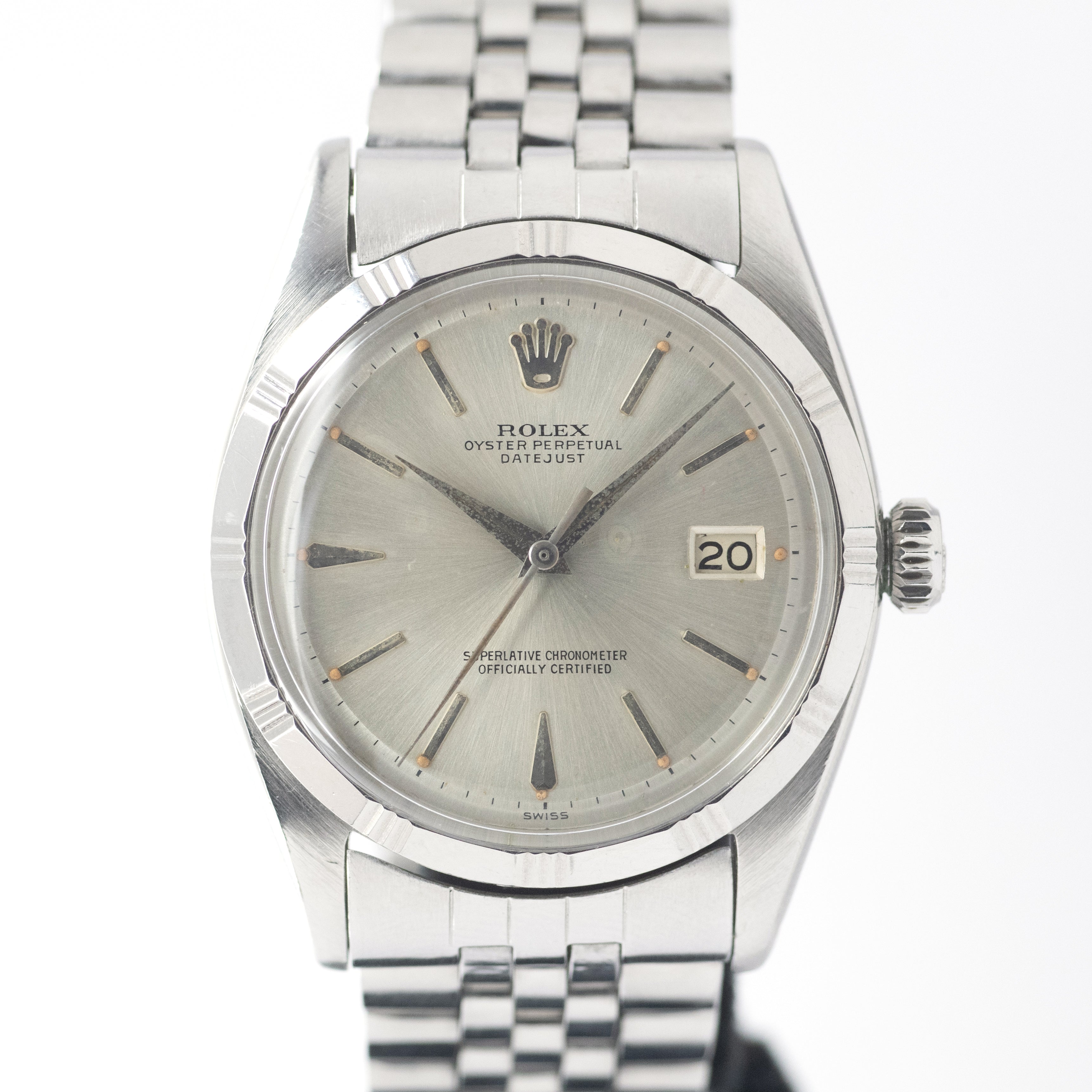 ロレックスデイトジャスト 1960年製/昭和35年製 スリーテッドベゼル Ref.1603