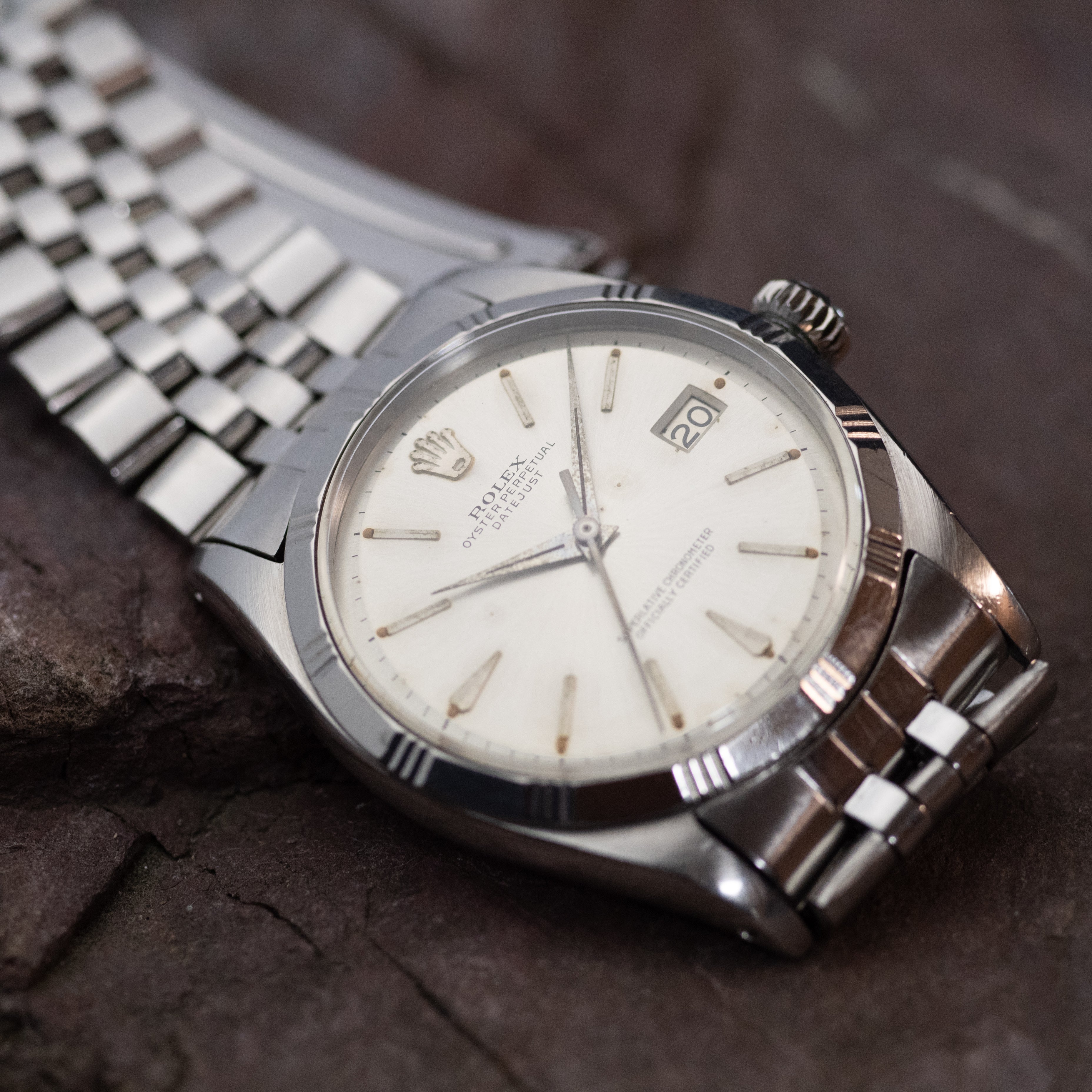 ロレックスデイトジャスト 1960年製/昭和35年製 スリーテッドベゼル Ref.1603