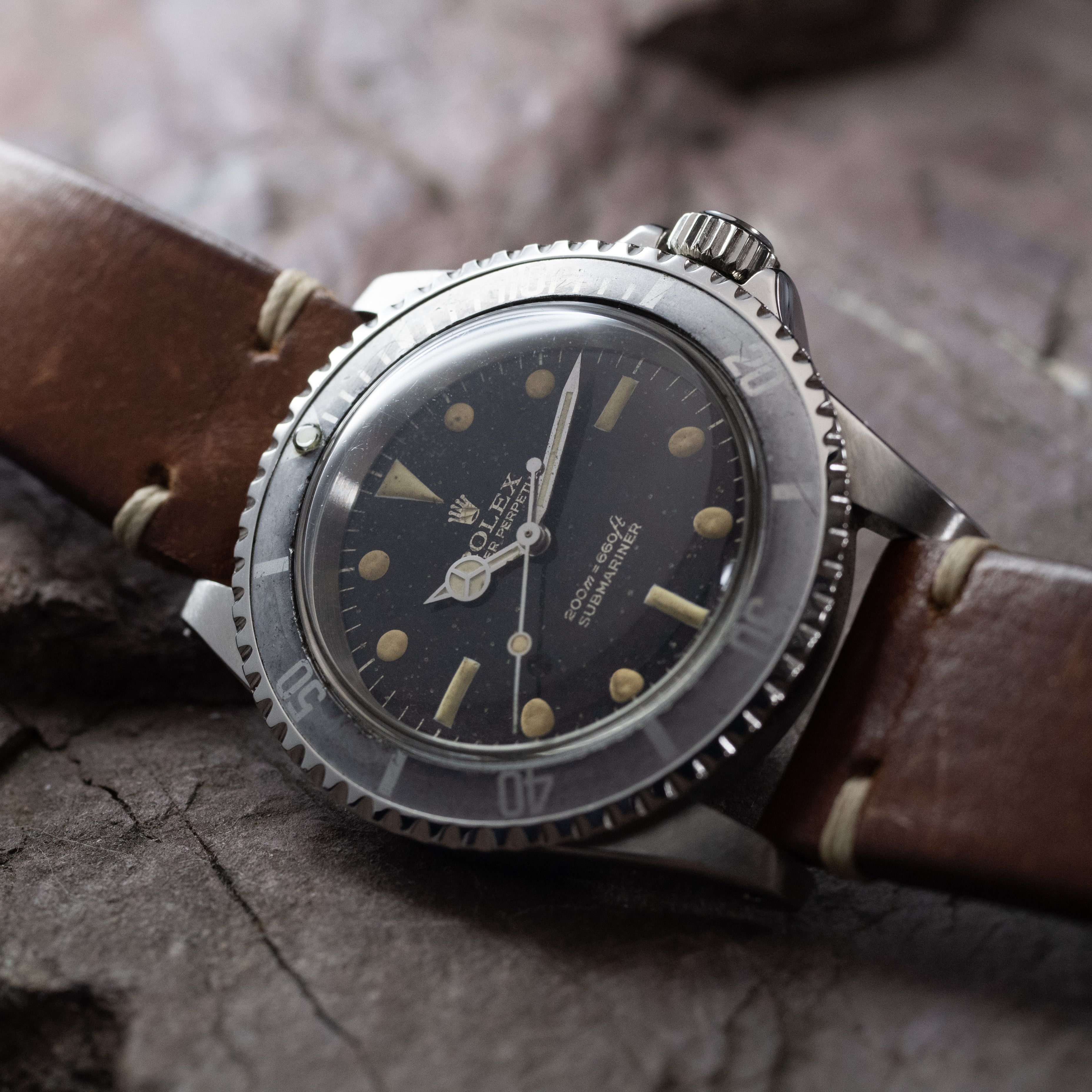 ロレックス サブマリーナ Ref.5513 バードシンプソンミラーダイヤル 1966年製