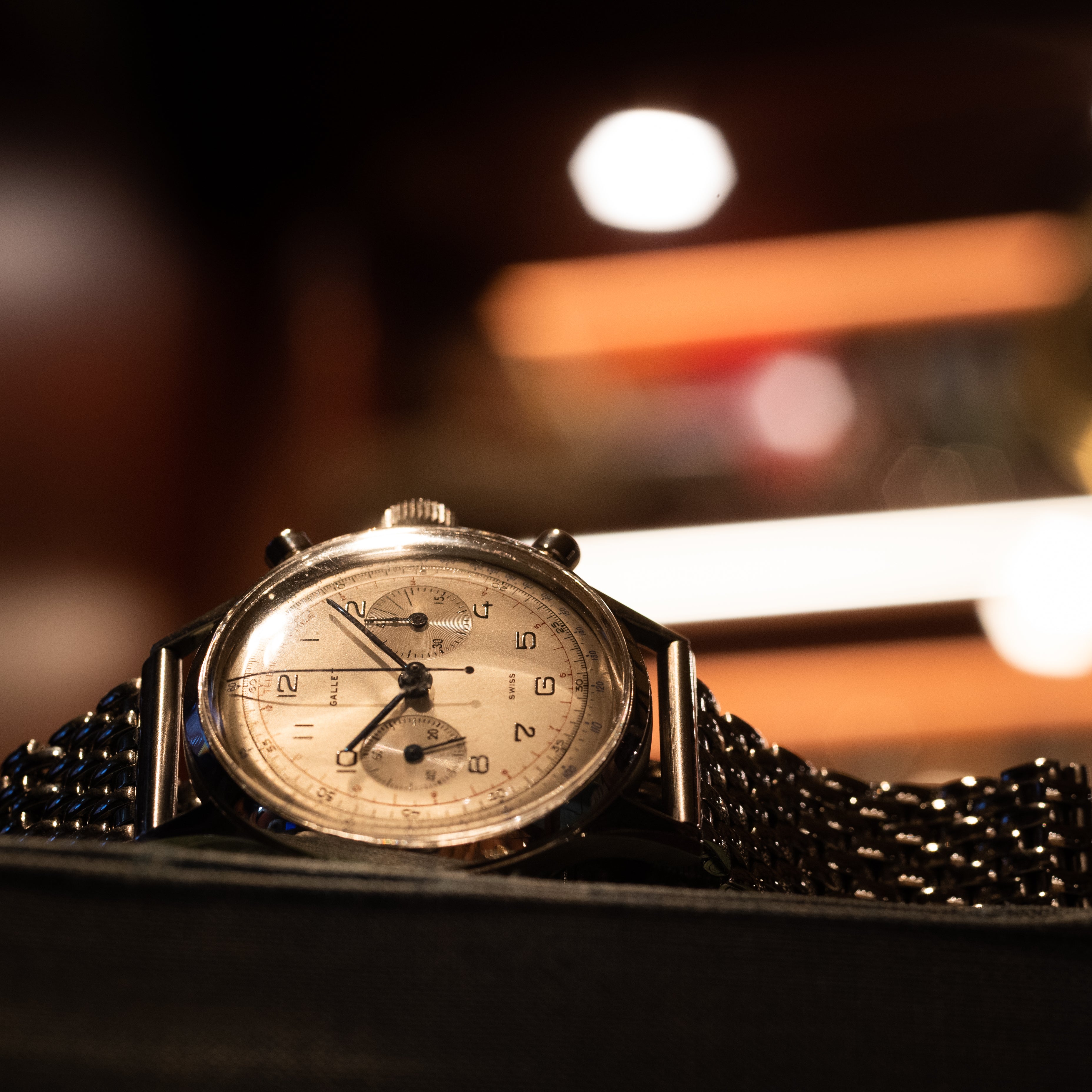 GALLET 2レジスタークロノグラフ 1950年代製 エクセルシオパークCal.4