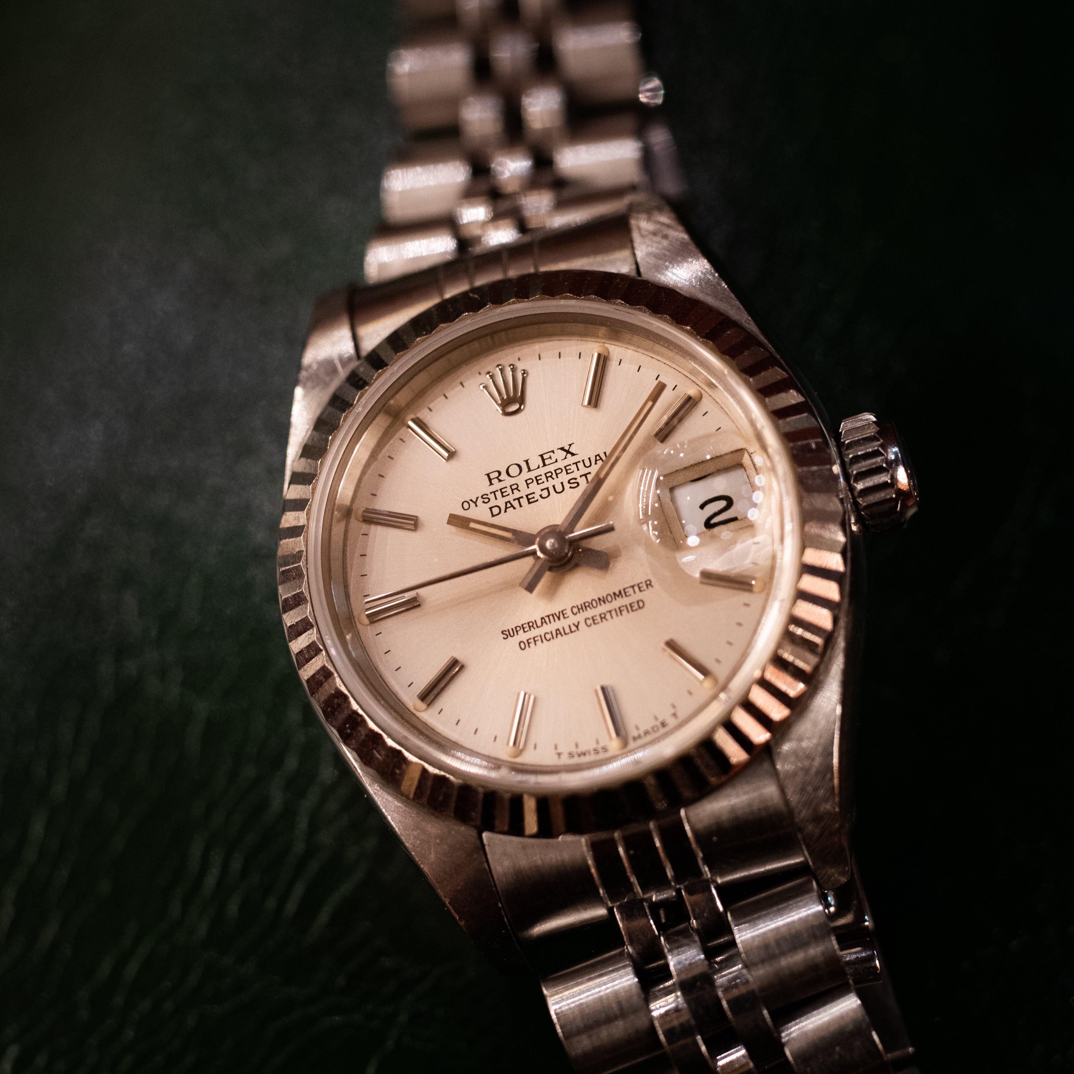 ロレックス レディース 1993年製 デイトジャスト Ref.69174 箱ギャラ付き