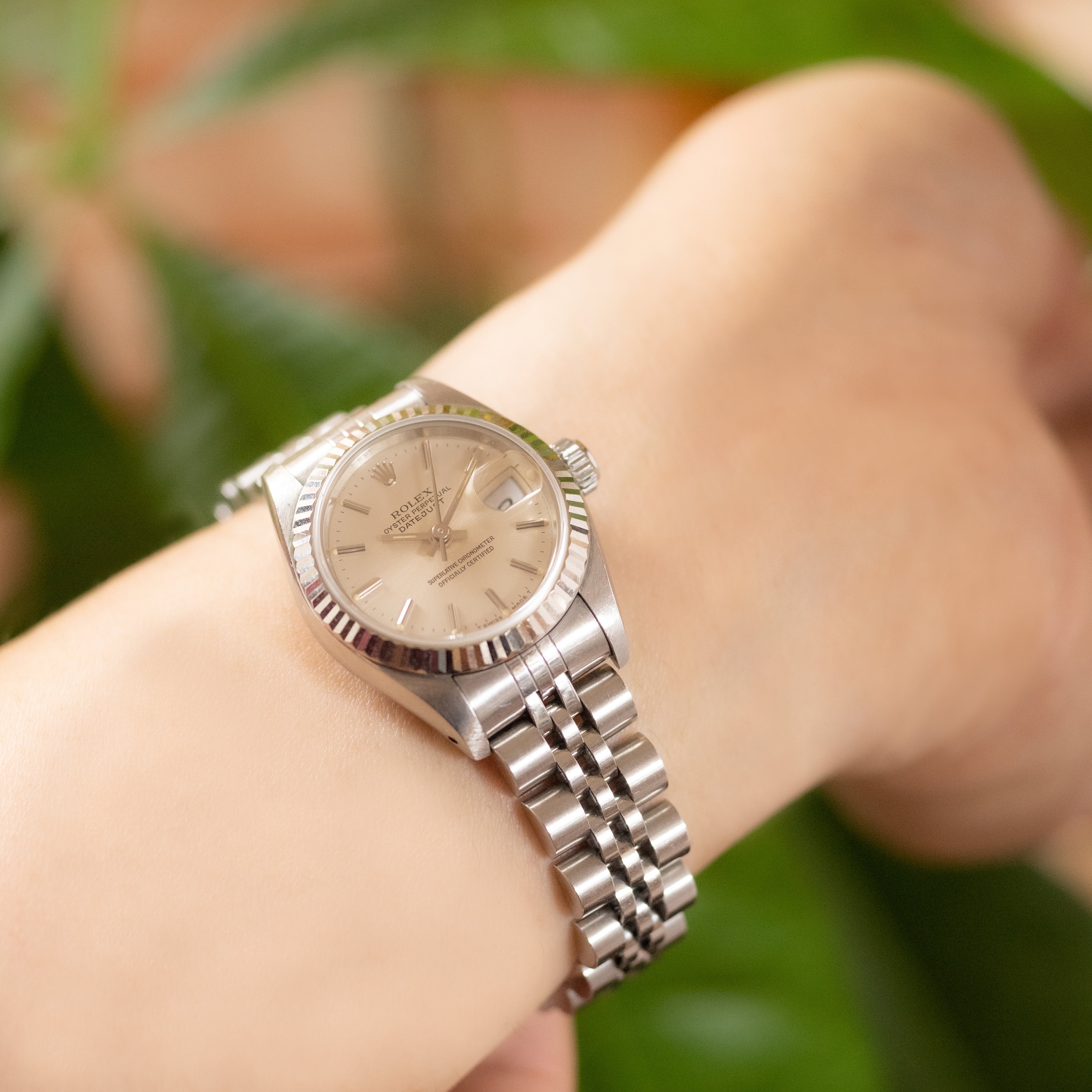 ロレックス レディース 1993年製 デイトジャスト Ref.69174 箱ギャラ付き