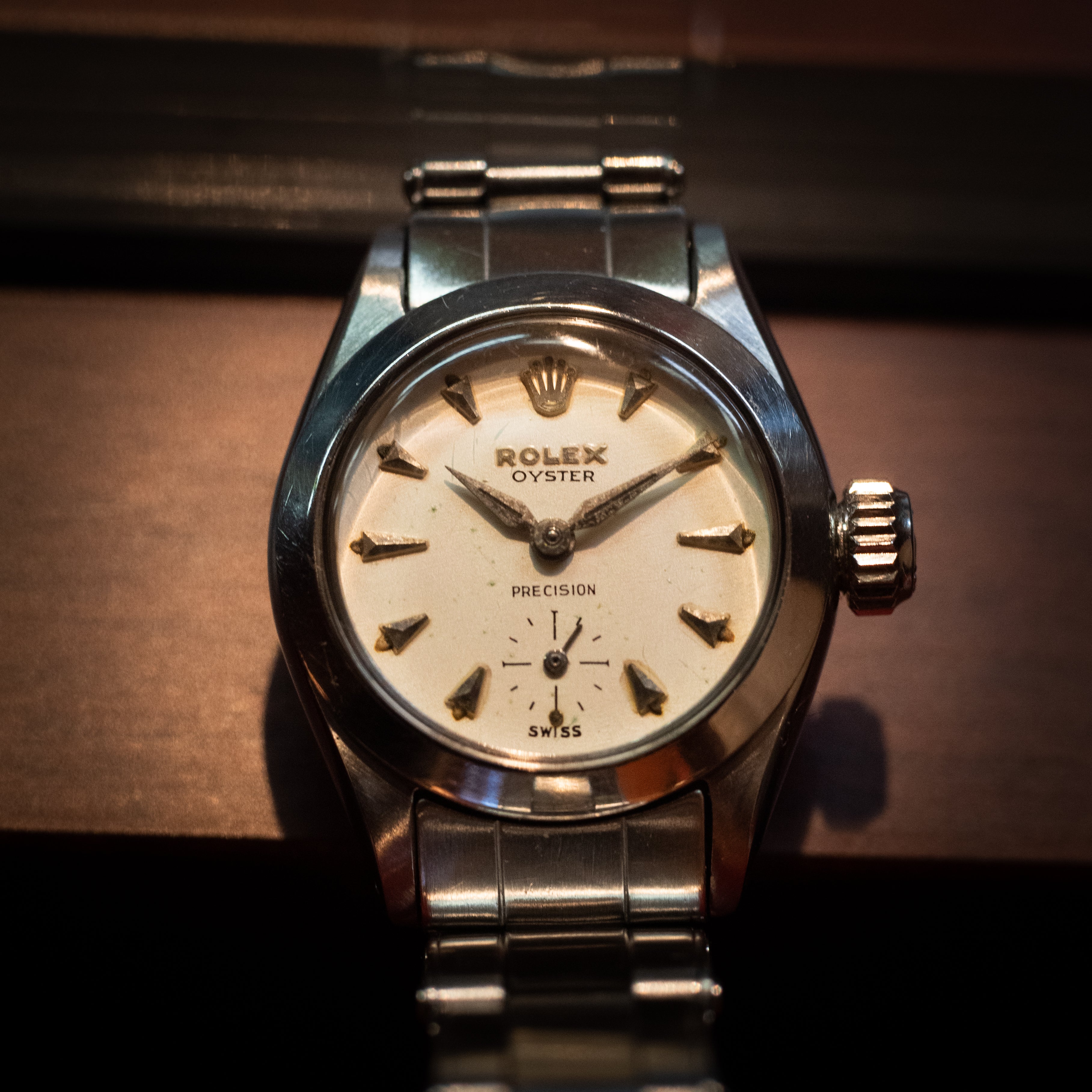 ロレックス レディース 1960年製 オイスター スモールセコンド ギャラ付き