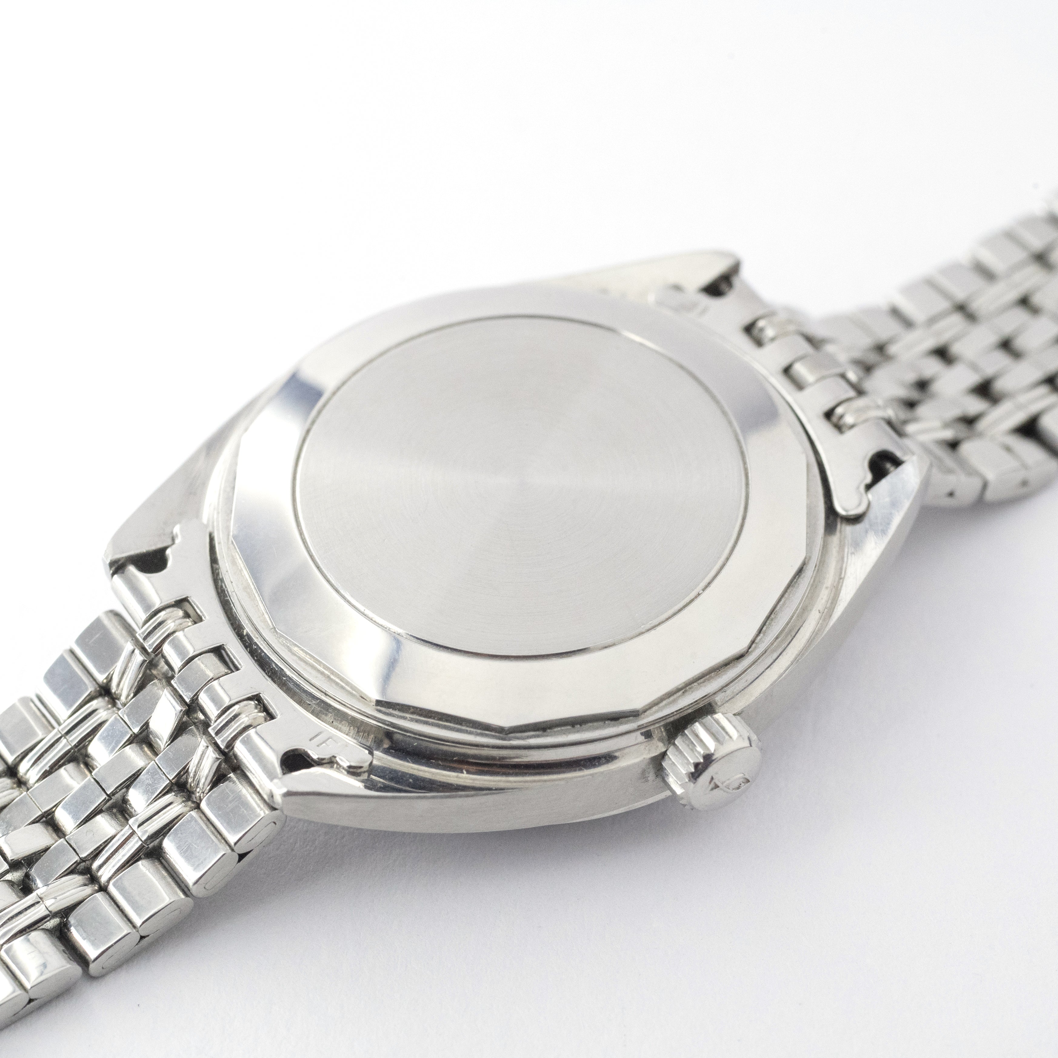 IWCヨットクラブ ブルーマーブル 1969年製 純正ステンレスブレス