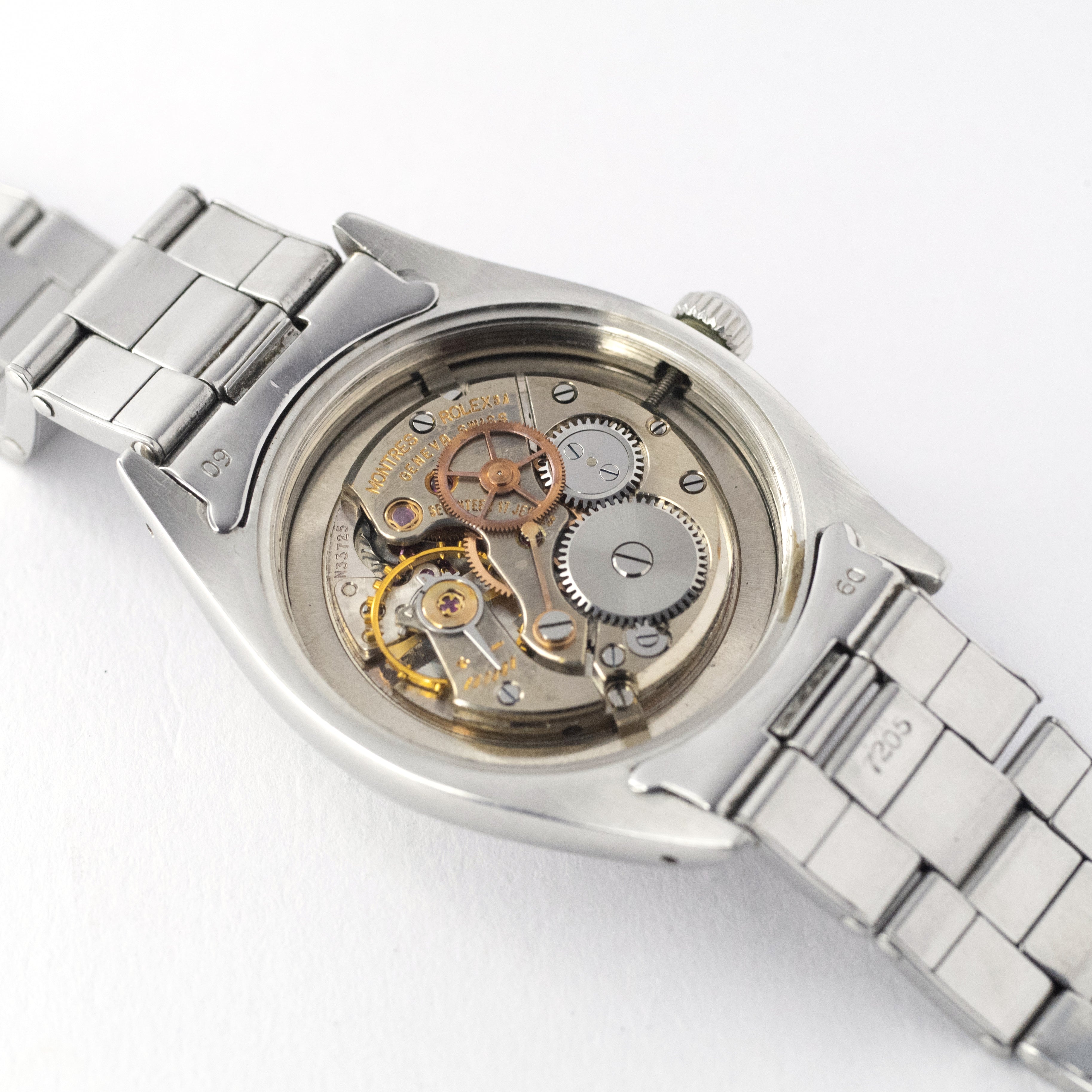 ロレックスオイスターデイト赤黒カレンダー Ref.6494 1957年製