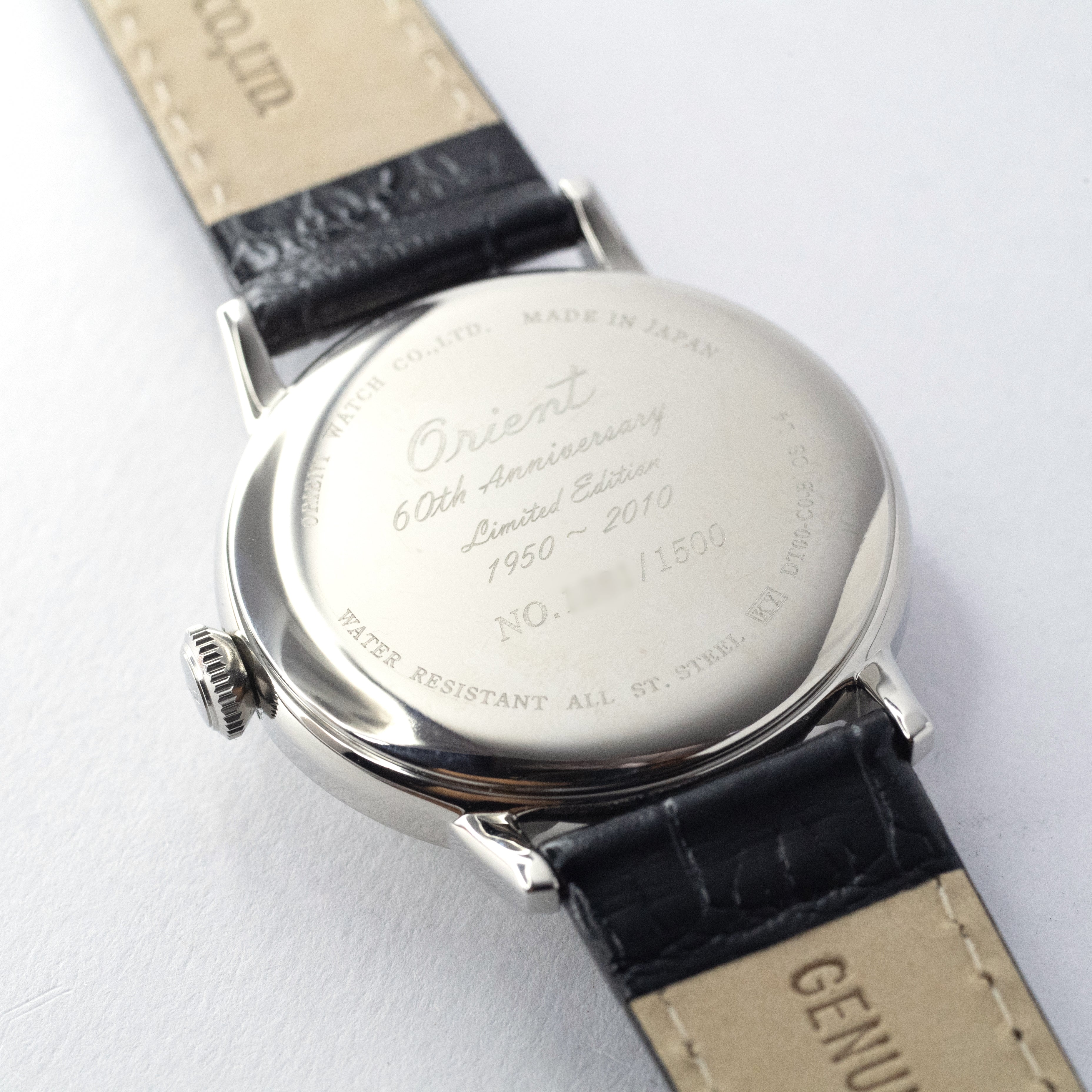 オリエント 60周年記念モデル 世界限定1500本 デッドストック 2010年製