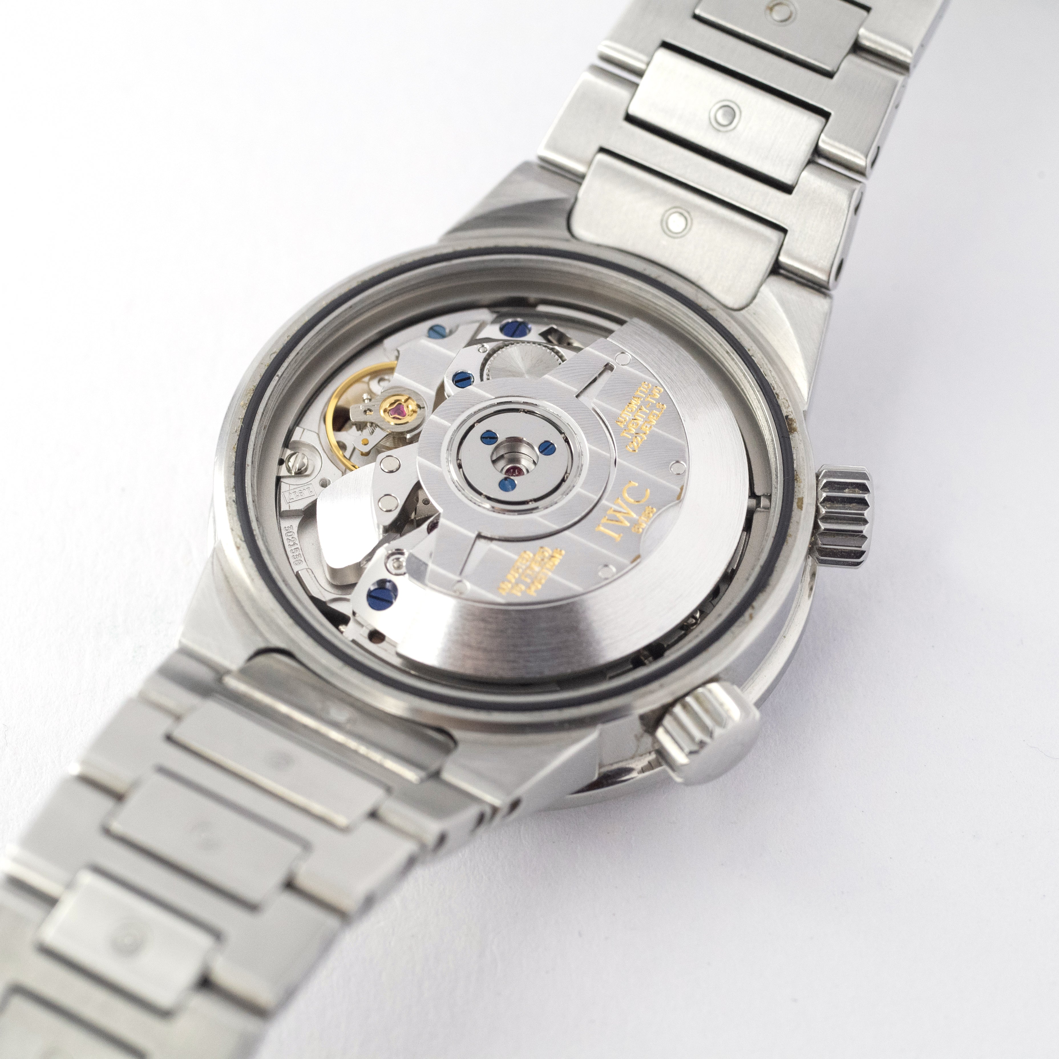 出戻りIWC GSTアラーム ステン 2000年製/平成12年製