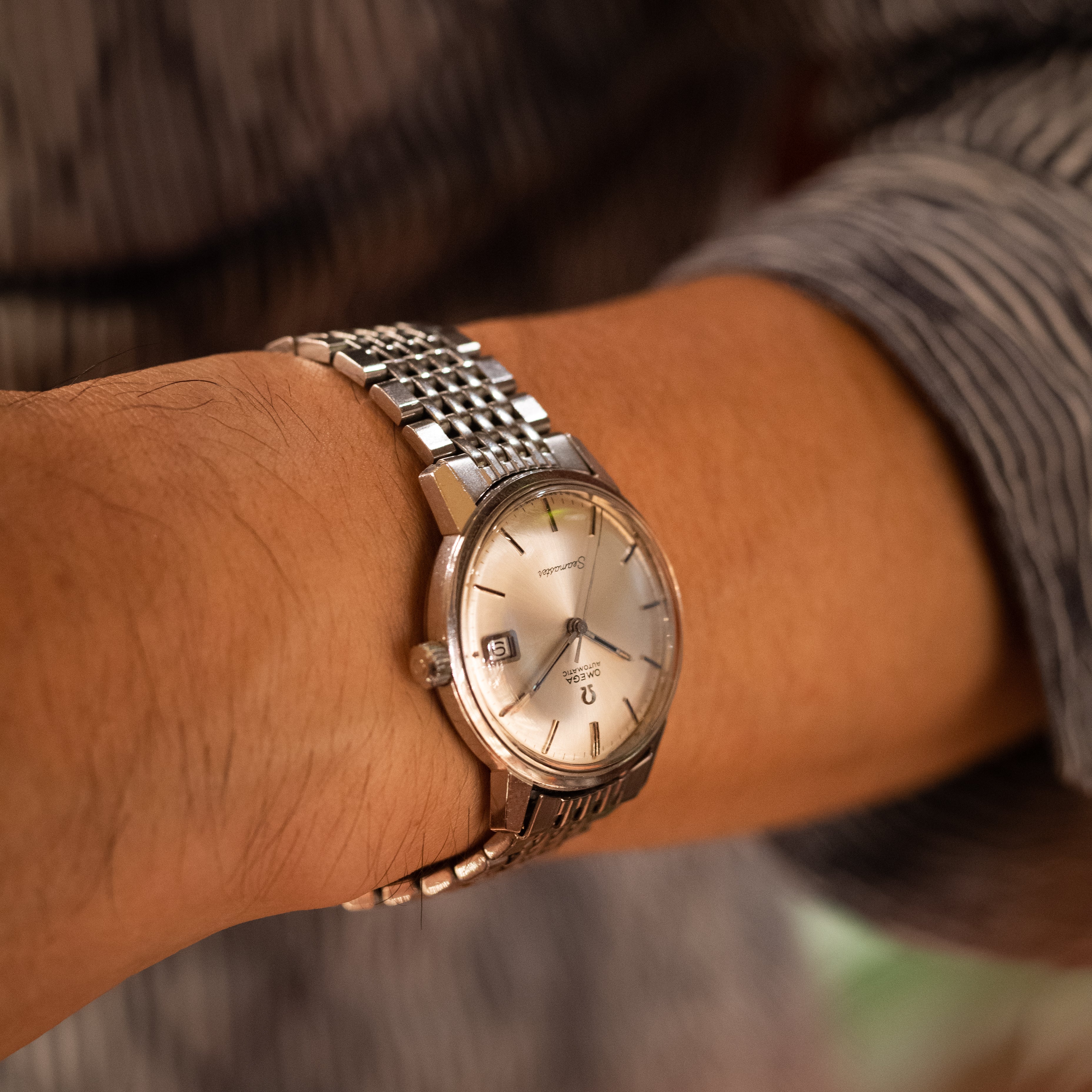 オメガ シーマスター 1968年製 Ref.166.037SP ブレス付き