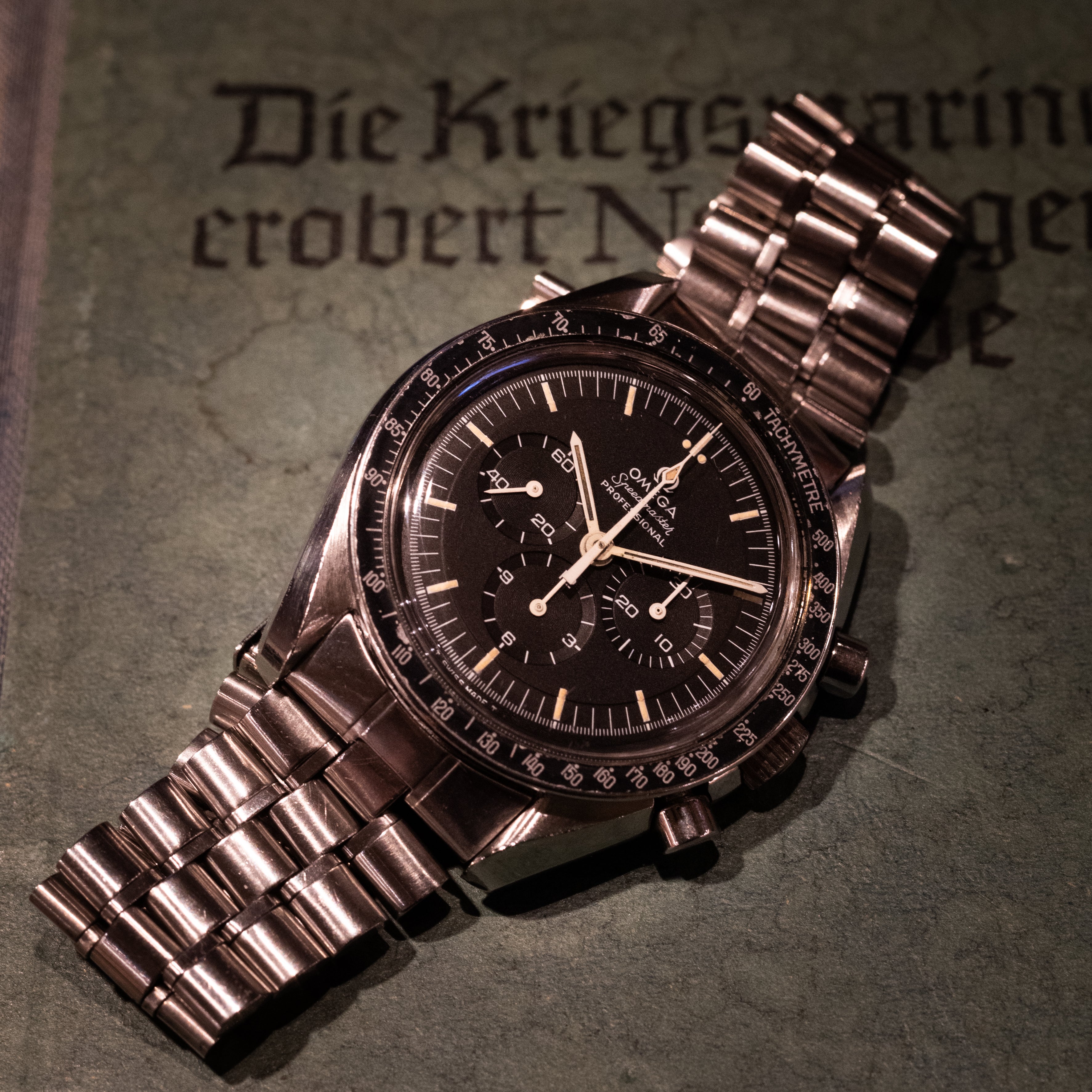 オメガ スピードマスター 5th 1971年製 プロフェッショナル 下がりrRef.145022-71ST