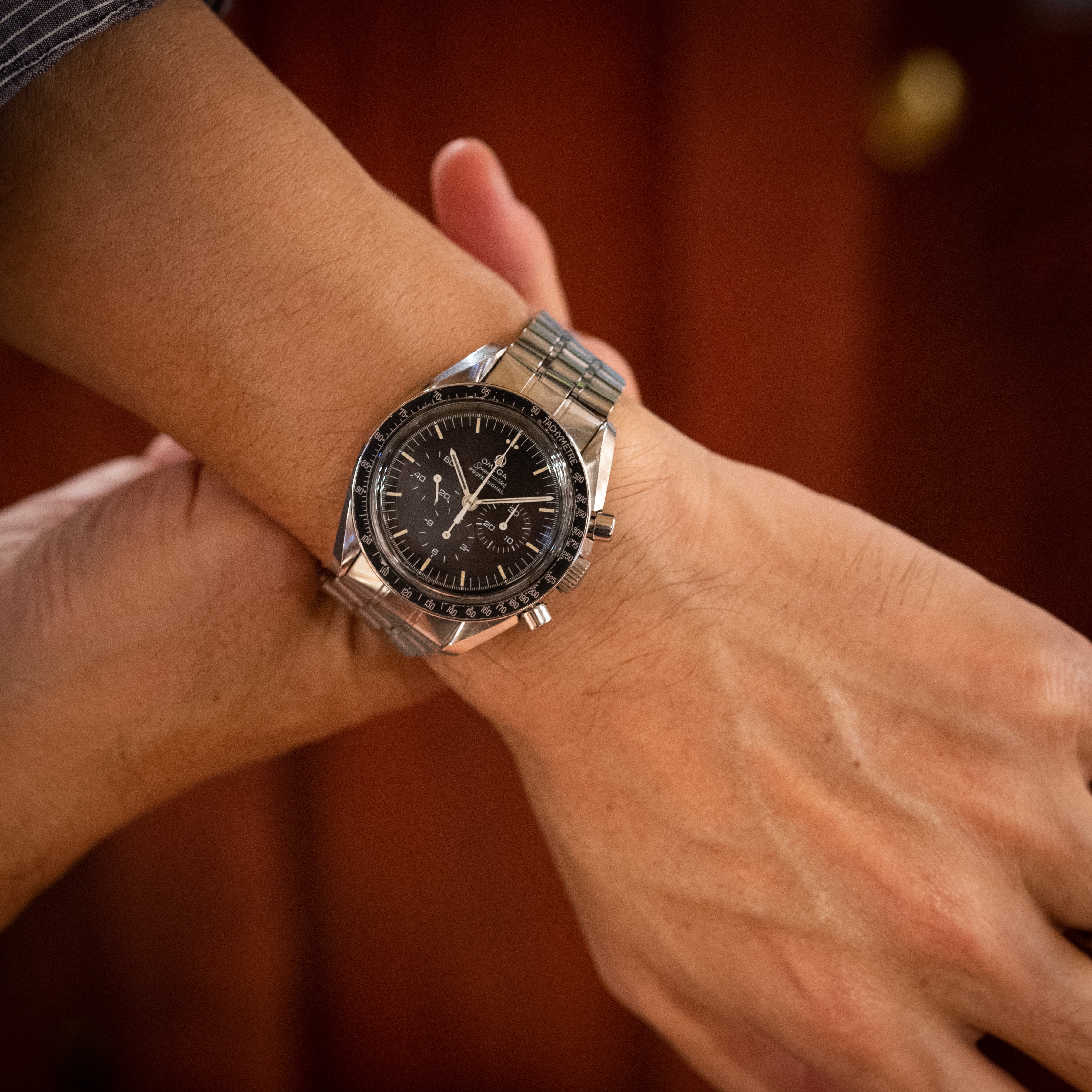 オメガ スピードマスター 5th 1971年製 プロフェッショナル 下がりrRef.145022-71ST