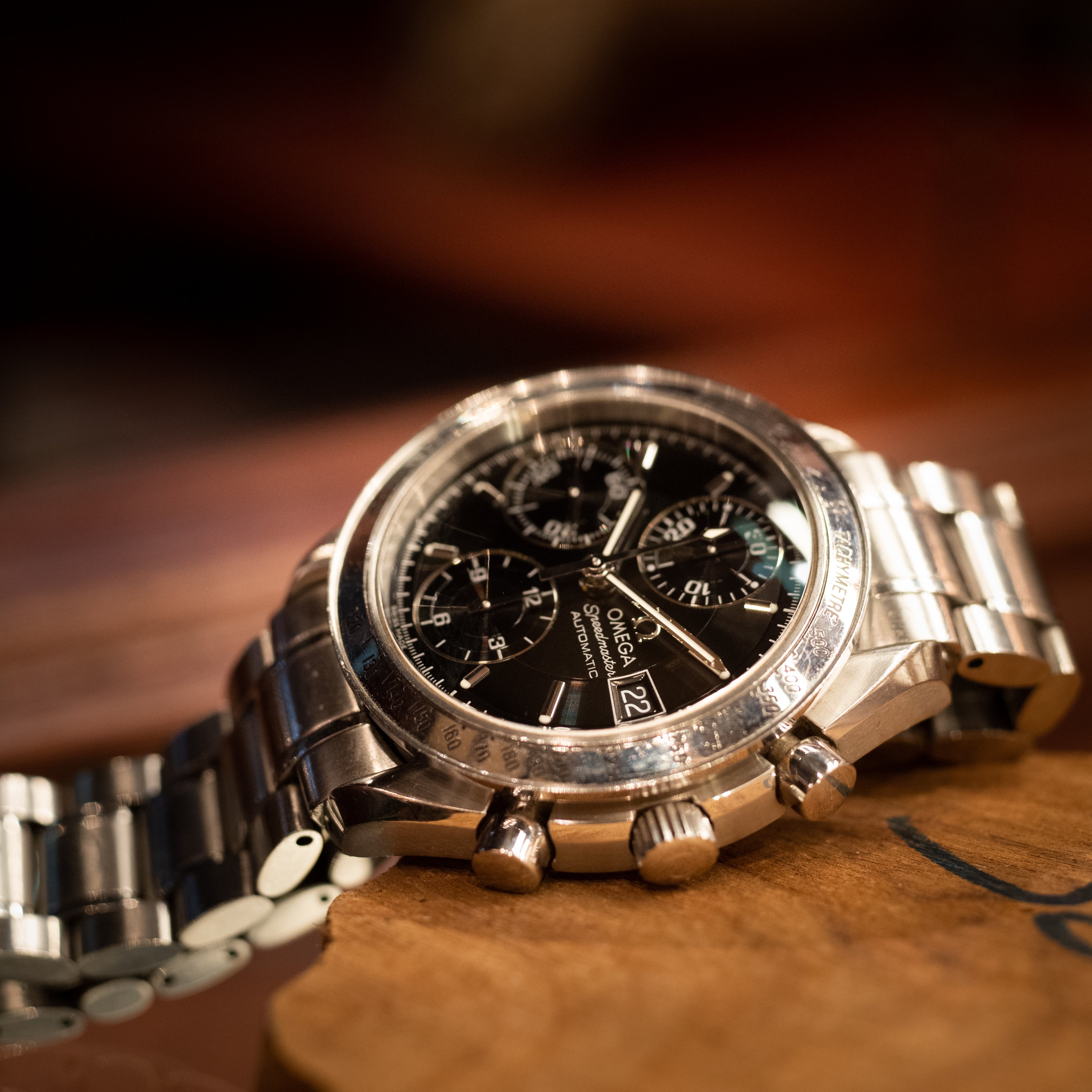 オメガ スピードマスター 1998年製 オートマチック ブラックダイヤル